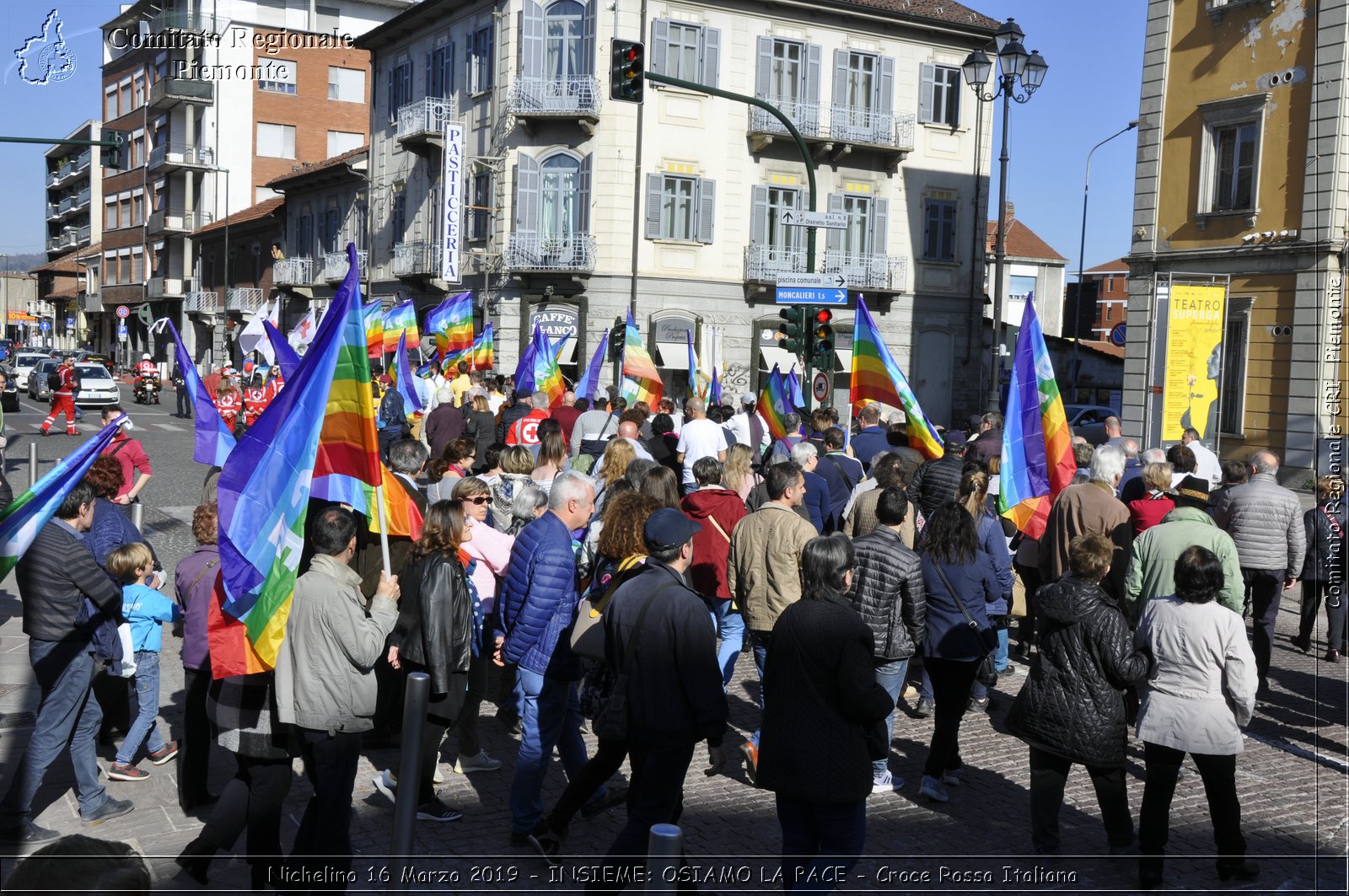 Nichelino 16 Marzo 2019 - INSIEME: OSIAMO LA PACE - Croce Rossa Italiana - Comitato Regionale del Piemonte