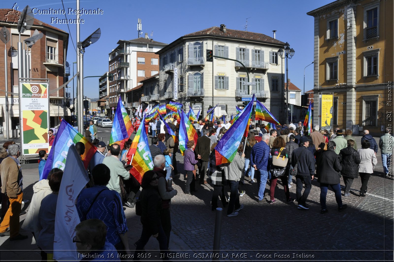 Nichelino 16 Marzo 2019 - INSIEME: OSIAMO LA PACE - Croce Rossa Italiana - Comitato Regionale del Piemonte