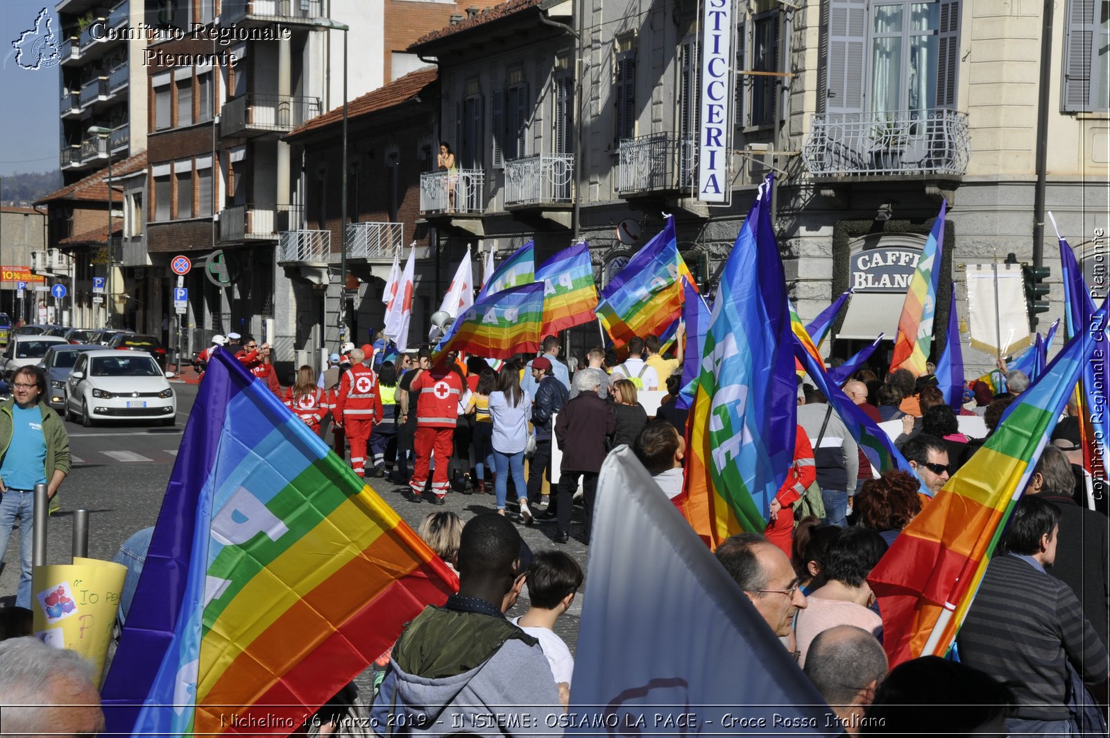 Nichelino 16 Marzo 2019 - INSIEME: OSIAMO LA PACE - Croce Rossa Italiana - Comitato Regionale del Piemonte