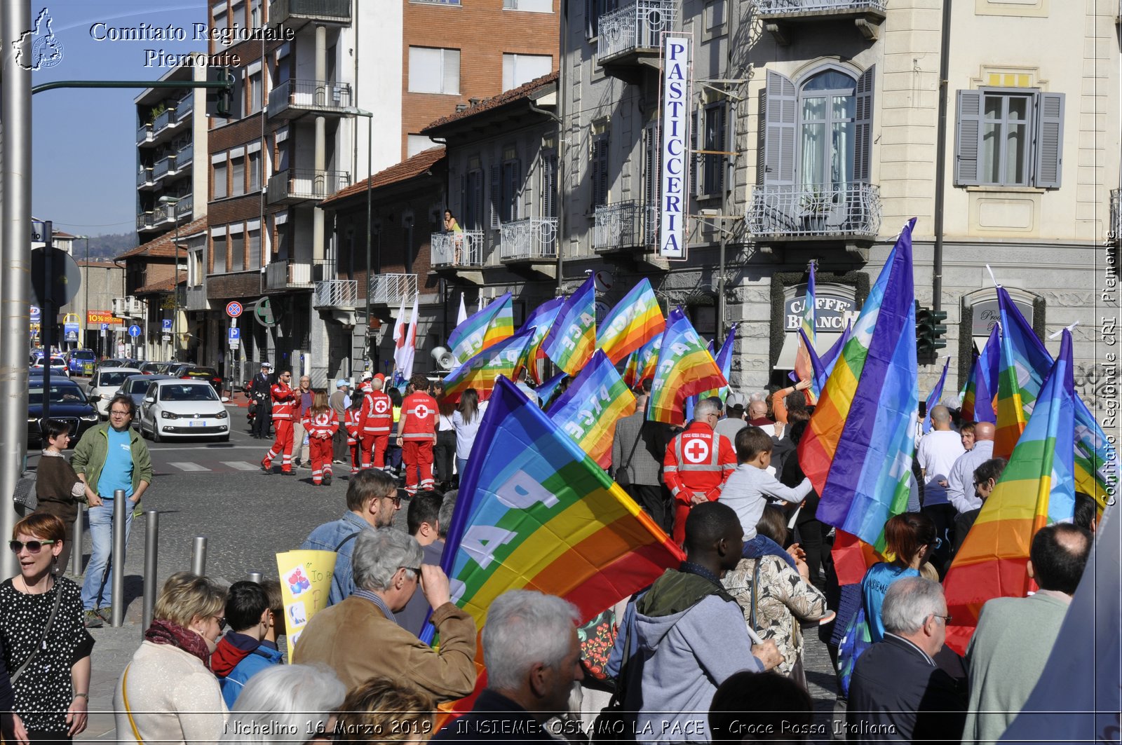 Nichelino 16 Marzo 2019 - INSIEME: OSIAMO LA PACE - Croce Rossa Italiana - Comitato Regionale del Piemonte