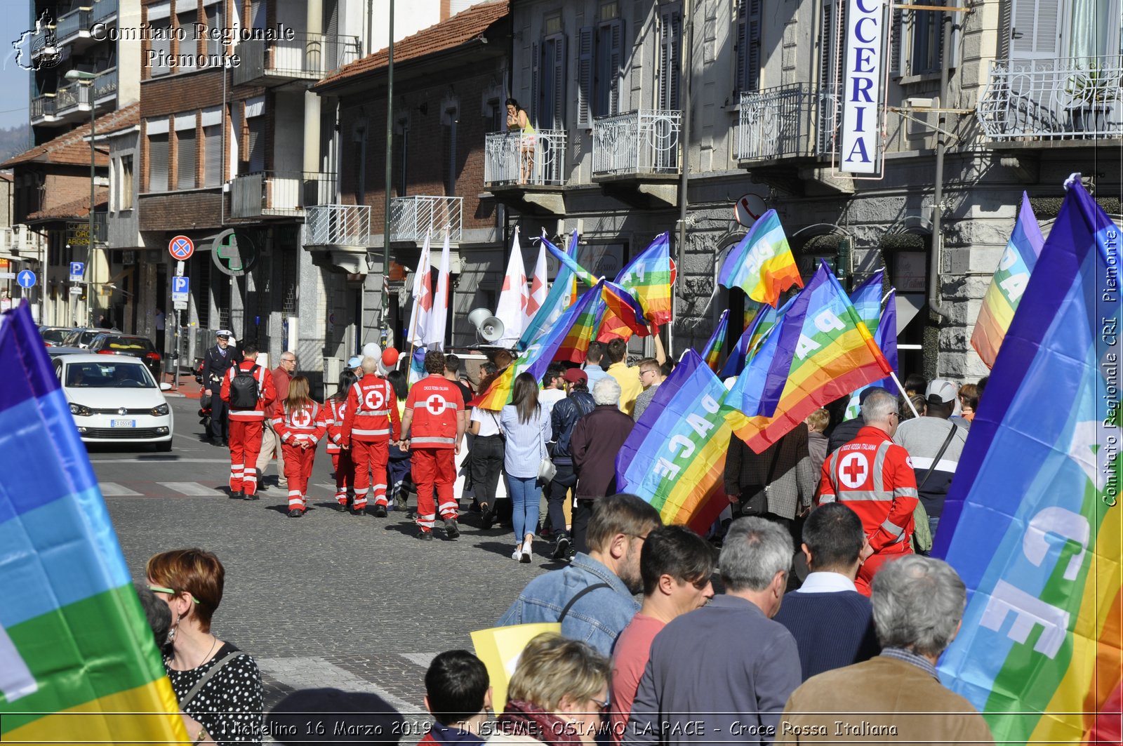 Nichelino 16 Marzo 2019 - INSIEME: OSIAMO LA PACE - Croce Rossa Italiana - Comitato Regionale del Piemonte