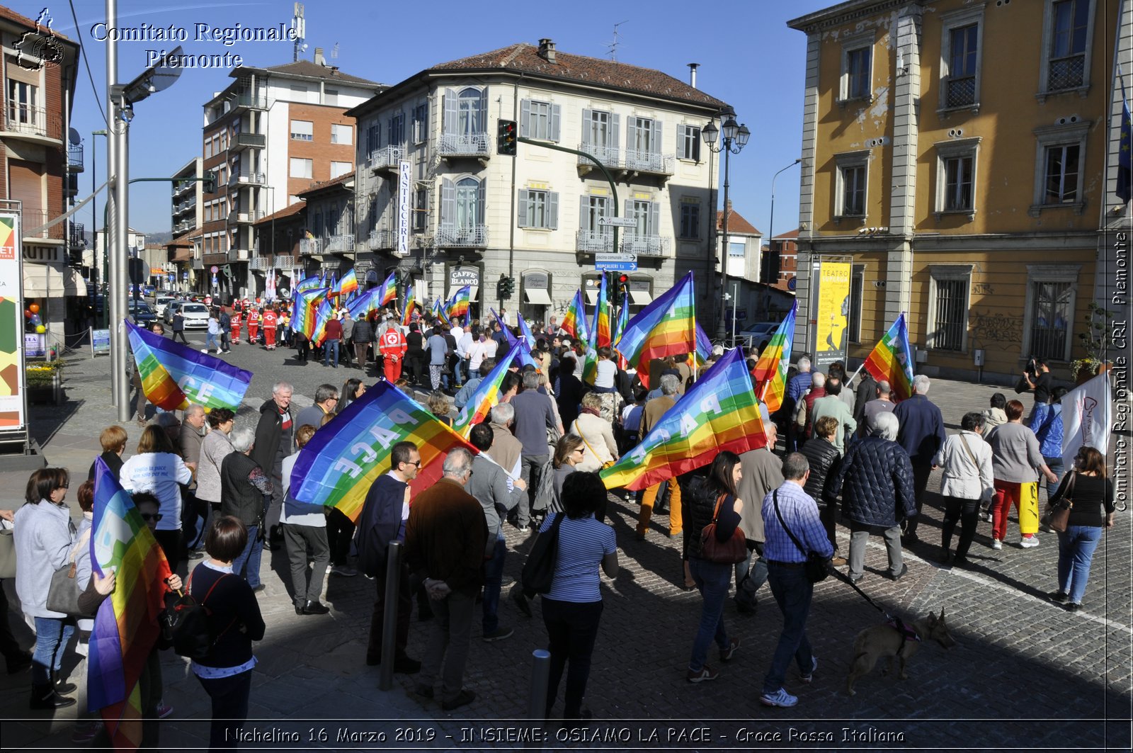 Nichelino 16 Marzo 2019 - INSIEME: OSIAMO LA PACE - Croce Rossa Italiana - Comitato Regionale del Piemonte