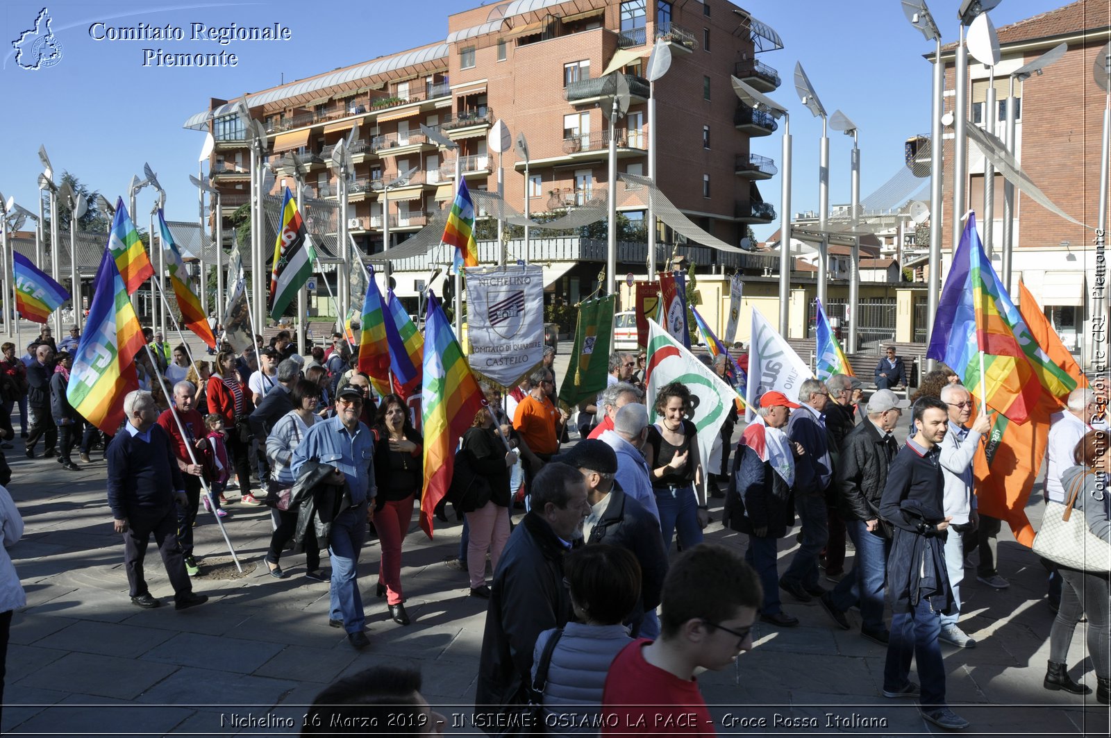 Nichelino 16 Marzo 2019 - INSIEME: OSIAMO LA PACE - Croce Rossa Italiana - Comitato Regionale del Piemonte