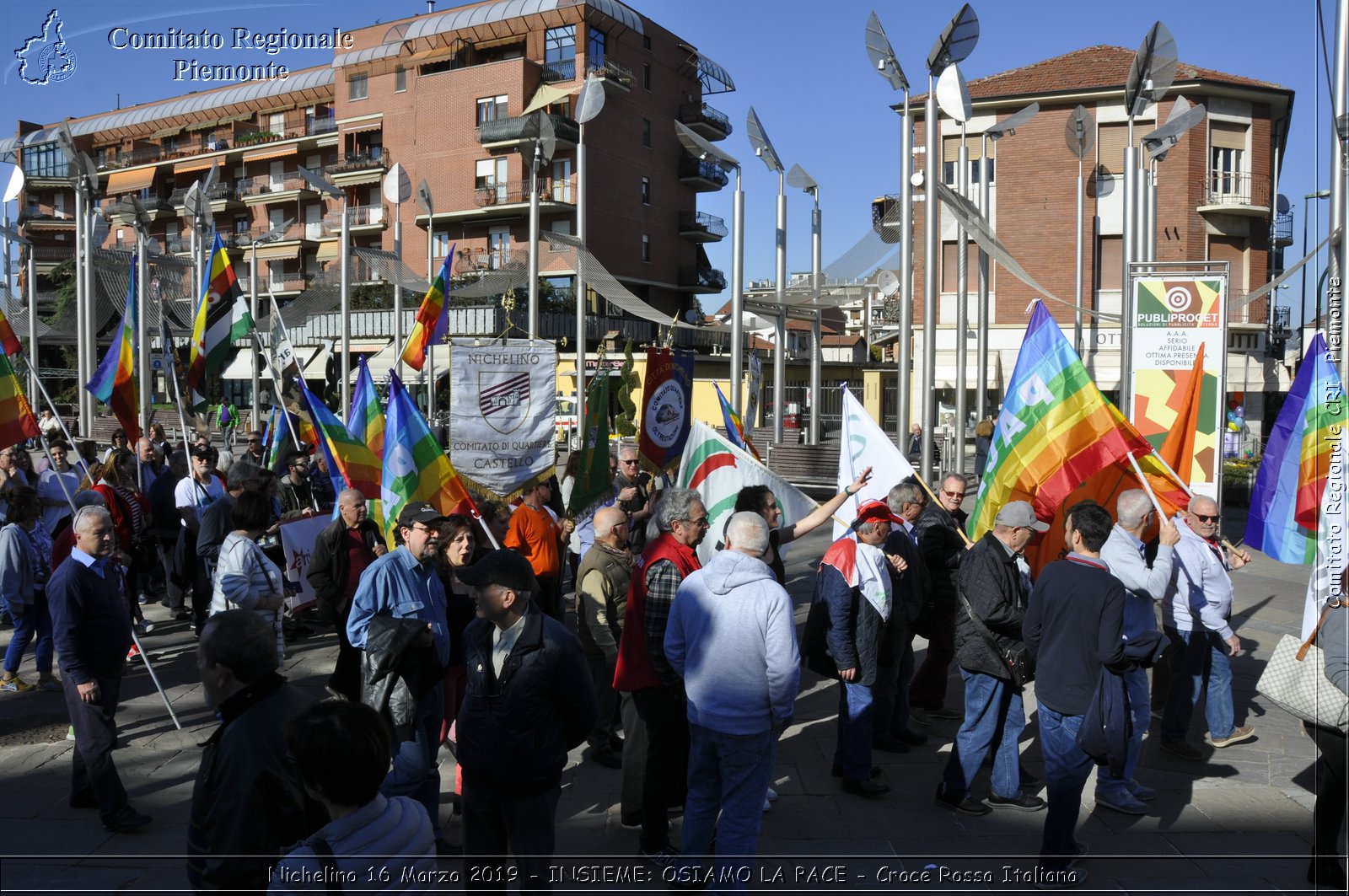 Nichelino 16 Marzo 2019 - INSIEME: OSIAMO LA PACE - Croce Rossa Italiana - Comitato Regionale del Piemonte