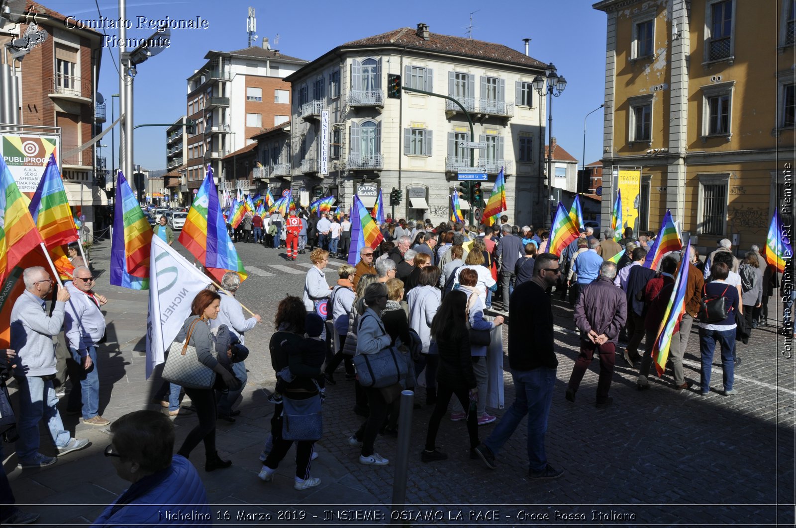 Nichelino 16 Marzo 2019 - INSIEME: OSIAMO LA PACE - Croce Rossa Italiana - Comitato Regionale del Piemonte