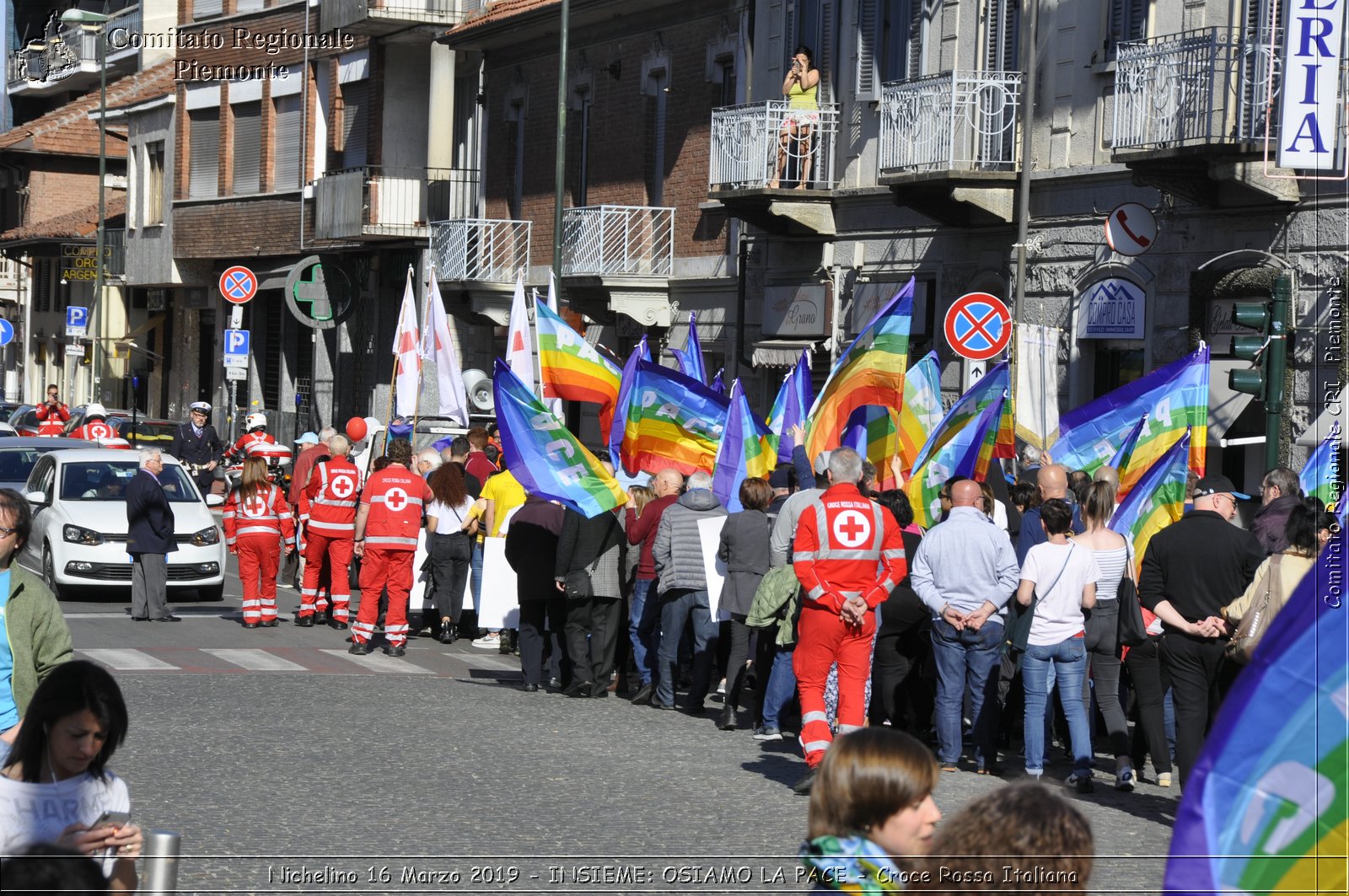 Nichelino 16 Marzo 2019 - INSIEME: OSIAMO LA PACE - Croce Rossa Italiana - Comitato Regionale del Piemonte