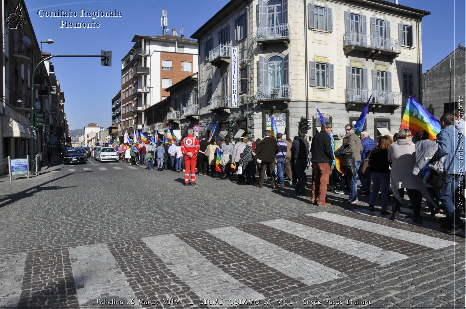 Nichelino 16 Marzo 2019 - INSIEME: OSIAMO LA PACE - Croce Rossa Italiana - Comitato Regionale del Piemonte