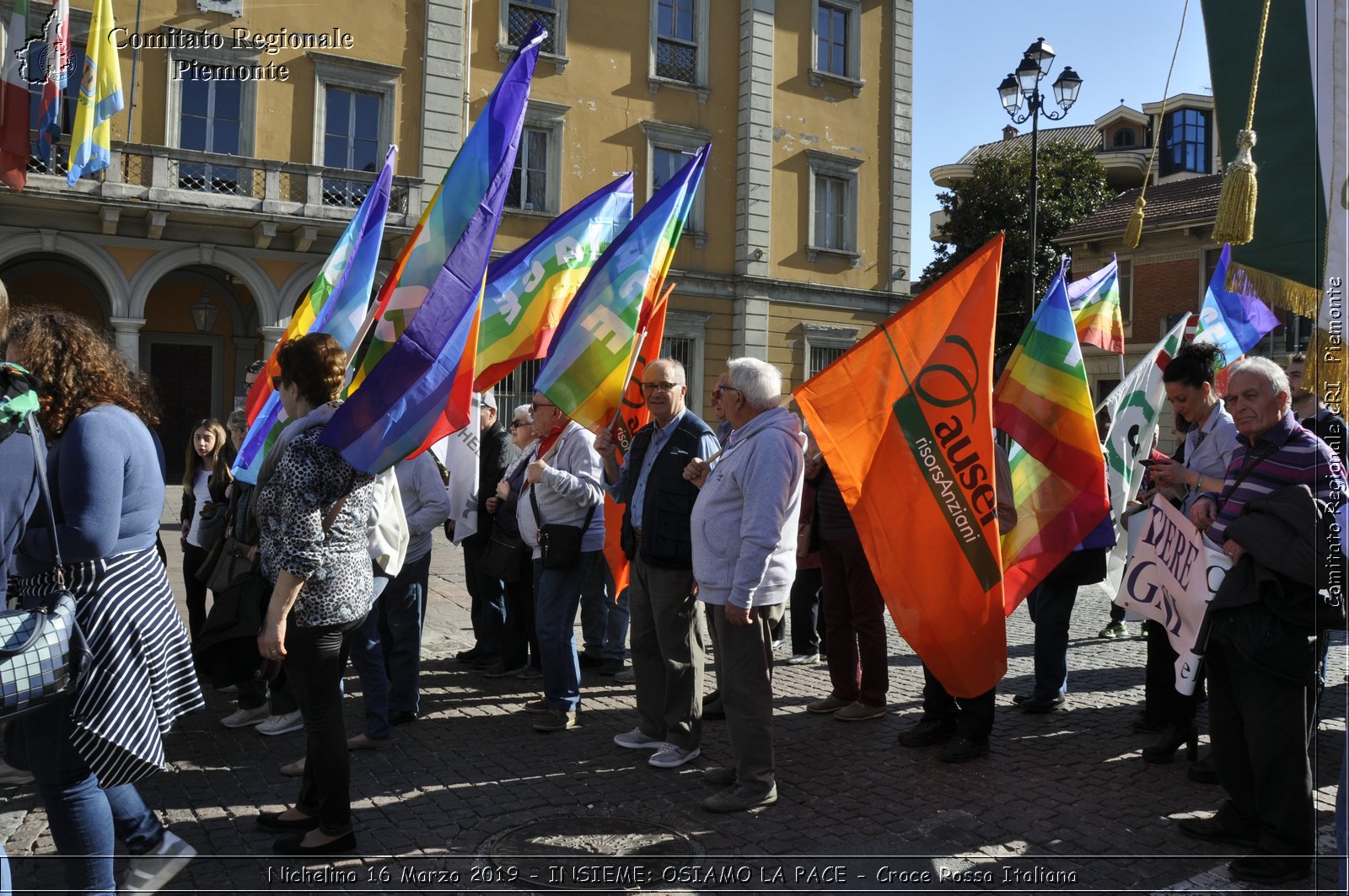 Nichelino 16 Marzo 2019 - INSIEME: OSIAMO LA PACE - Croce Rossa Italiana - Comitato Regionale del Piemonte