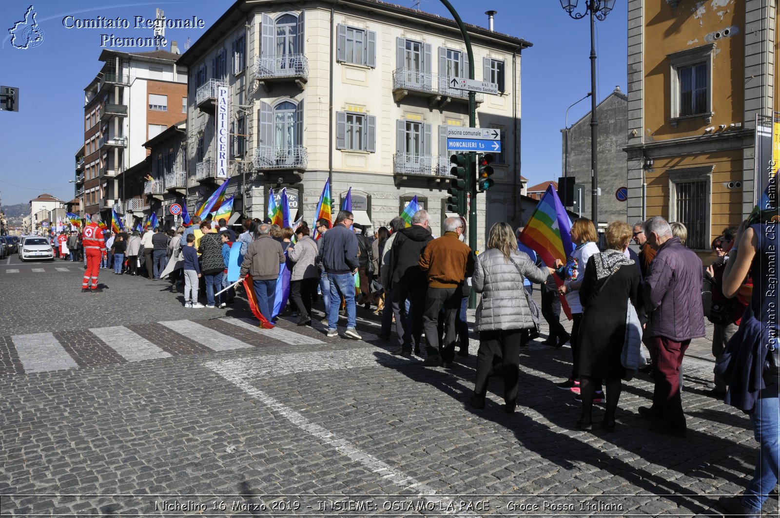 Nichelino 16 Marzo 2019 - INSIEME: OSIAMO LA PACE - Croce Rossa Italiana - Comitato Regionale del Piemonte