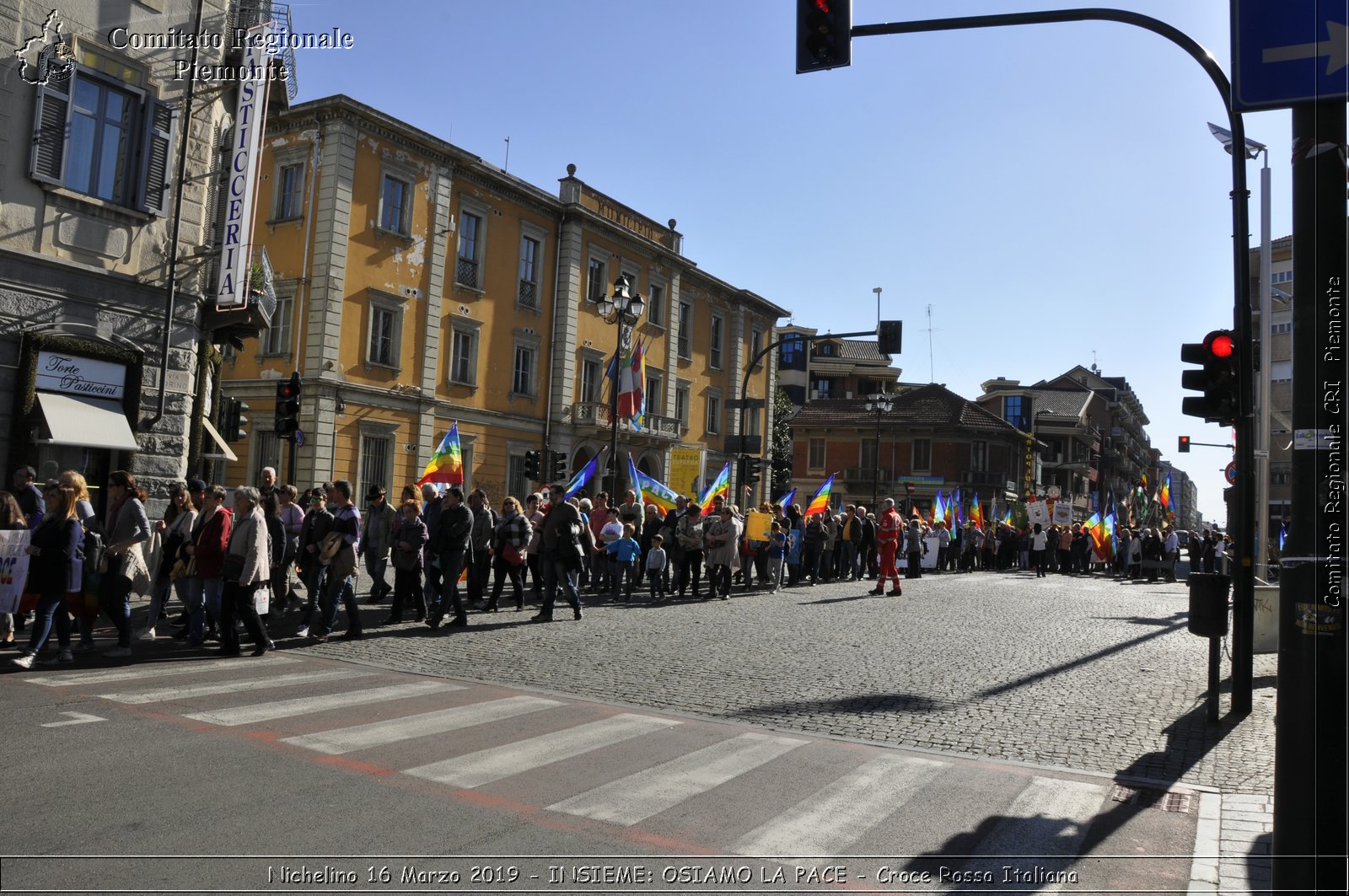 Nichelino 16 Marzo 2019 - INSIEME: OSIAMO LA PACE - Croce Rossa Italiana - Comitato Regionale del Piemonte