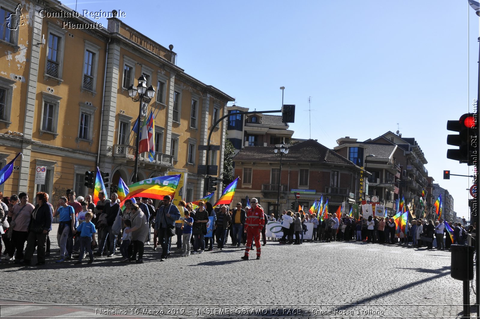 Nichelino 16 Marzo 2019 - INSIEME: OSIAMO LA PACE - Croce Rossa Italiana - Comitato Regionale del Piemonte