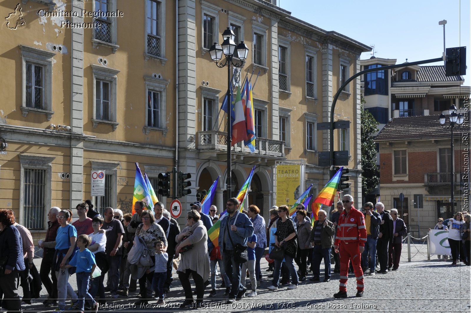 Nichelino 16 Marzo 2019 - INSIEME: OSIAMO LA PACE - Croce Rossa Italiana - Comitato Regionale del Piemonte