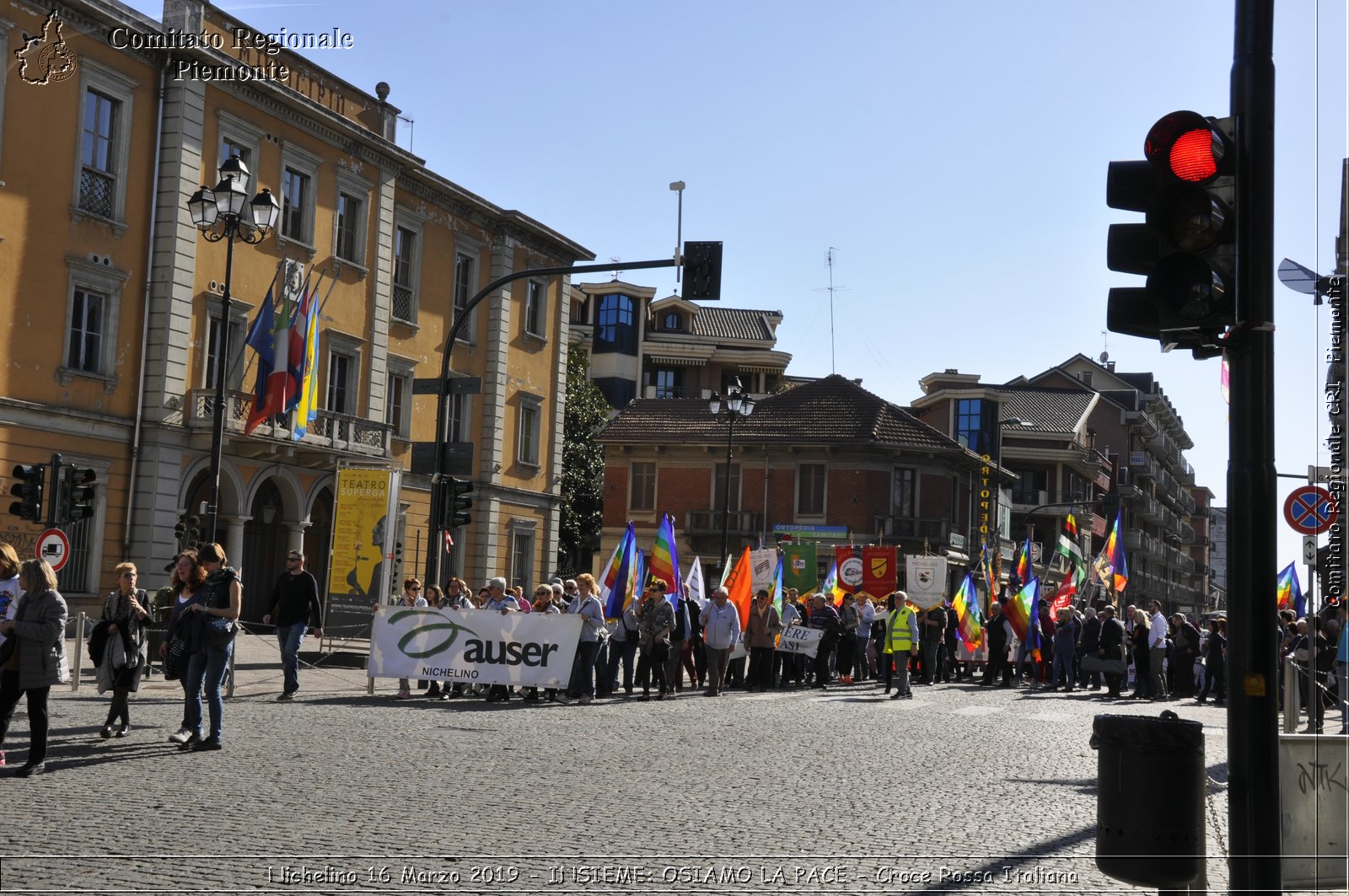 Nichelino 16 Marzo 2019 - INSIEME: OSIAMO LA PACE - Croce Rossa Italiana - Comitato Regionale del Piemonte