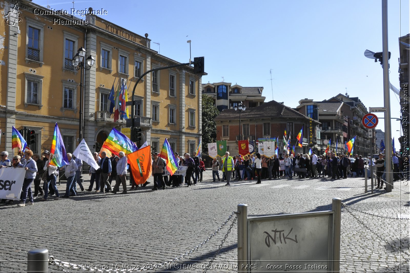 Nichelino 16 Marzo 2019 - INSIEME: OSIAMO LA PACE - Croce Rossa Italiana - Comitato Regionale del Piemonte