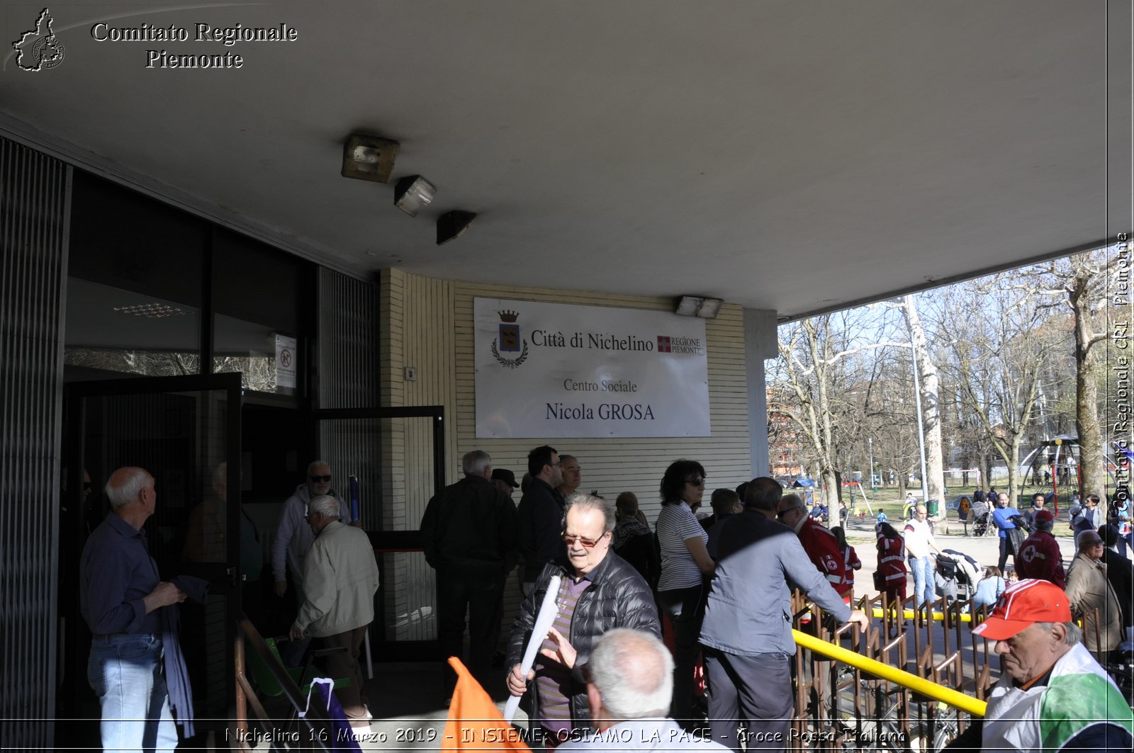 Nichelino 16 Marzo 2019 - INSIEME: OSIAMO LA PACE - Croce Rossa Italiana - Comitato Regionale del Piemonte