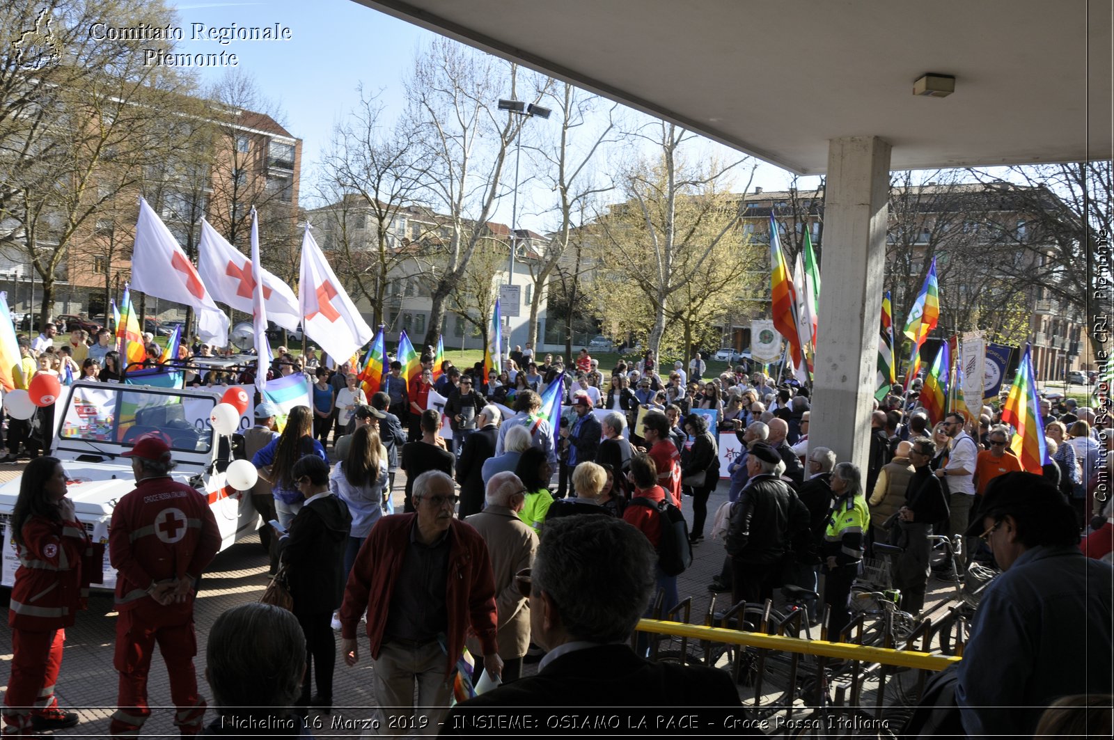 Nichelino 16 Marzo 2019 - INSIEME: OSIAMO LA PACE - Croce Rossa Italiana - Comitato Regionale del Piemonte