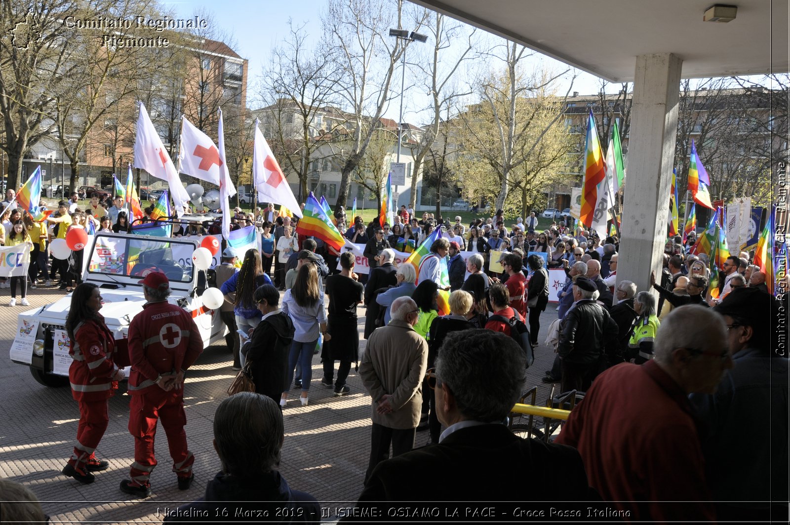 Nichelino 16 Marzo 2019 - INSIEME: OSIAMO LA PACE - Croce Rossa Italiana - Comitato Regionale del Piemonte