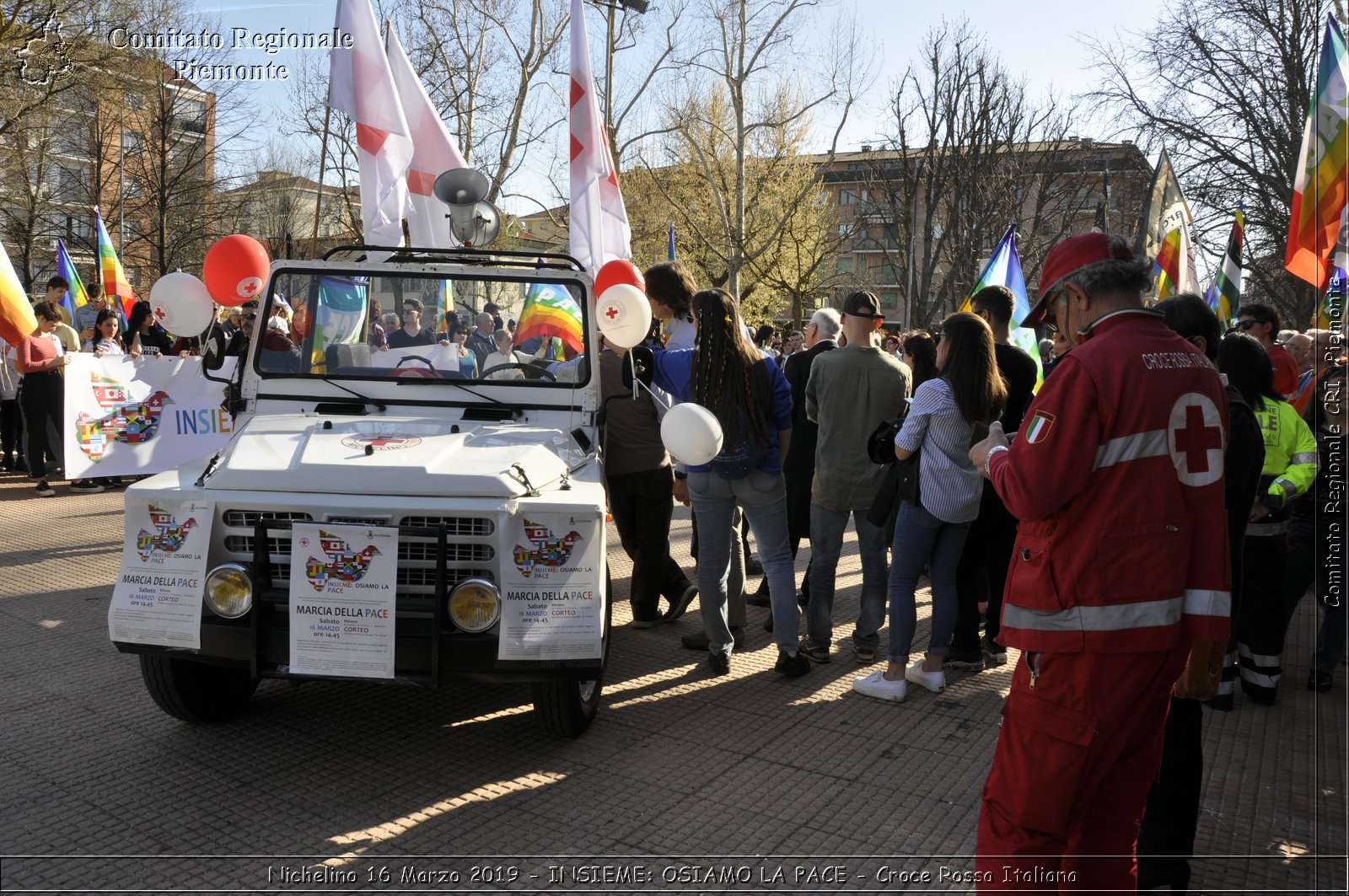 Nichelino 16 Marzo 2019 - INSIEME: OSIAMO LA PACE - Croce Rossa Italiana - Comitato Regionale del Piemonte