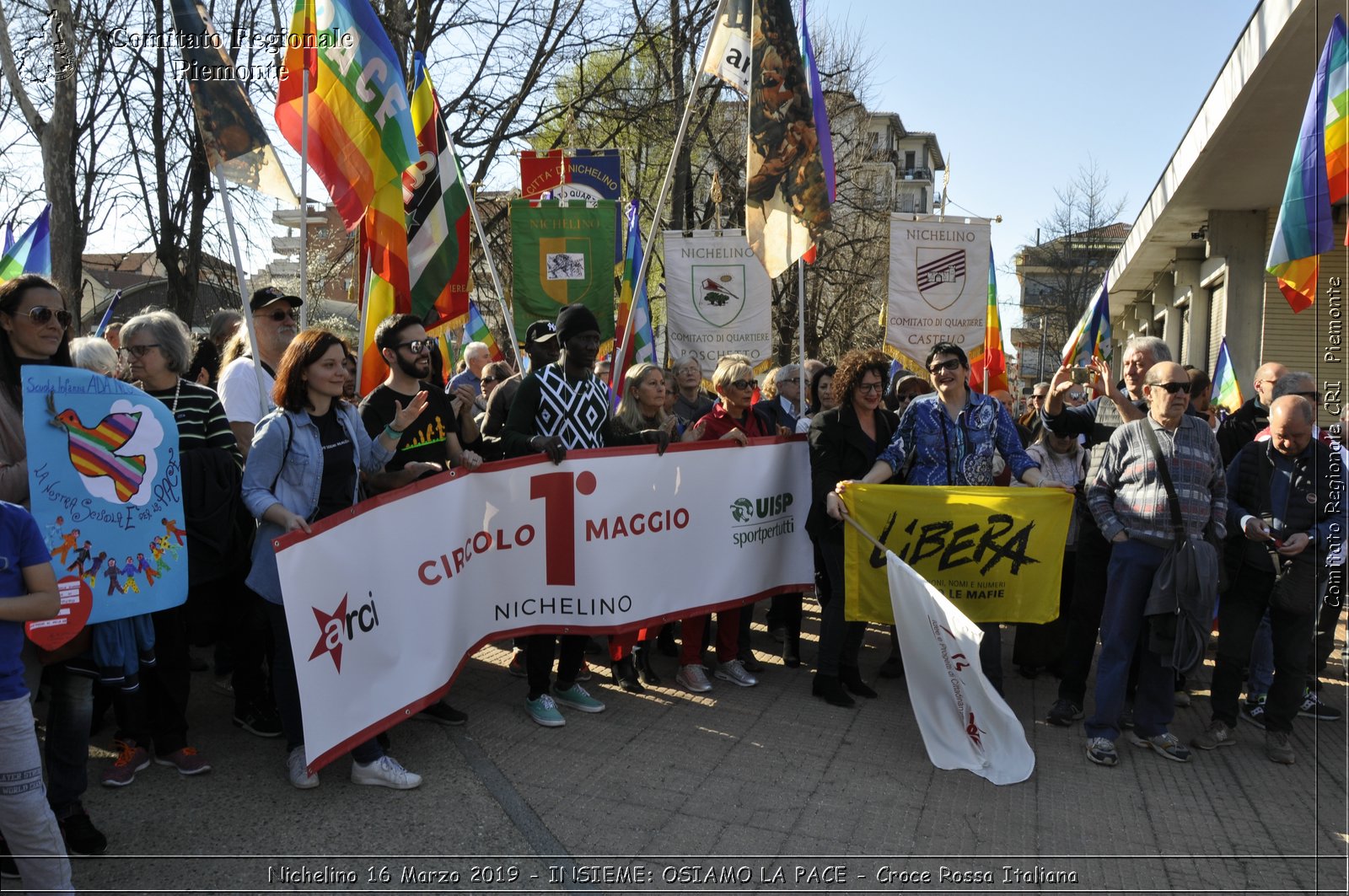 Nichelino 16 Marzo 2019 - INSIEME: OSIAMO LA PACE - Croce Rossa Italiana - Comitato Regionale del Piemonte