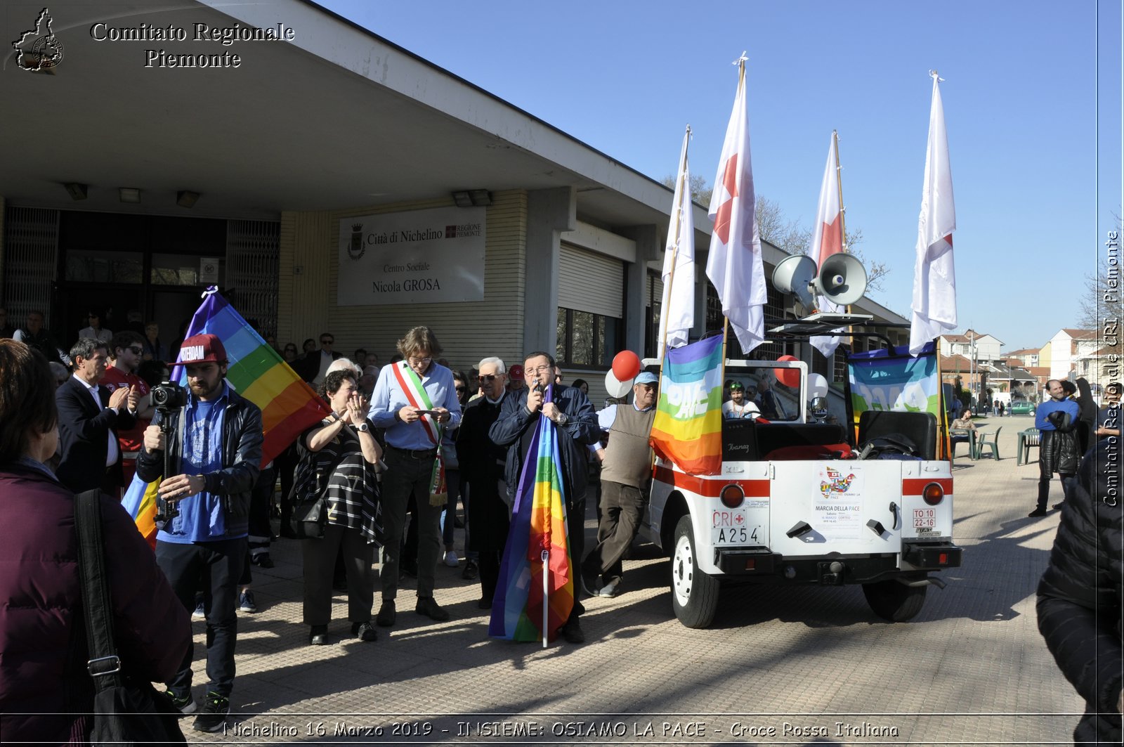 Nichelino 16 Marzo 2019 - INSIEME: OSIAMO LA PACE - Croce Rossa Italiana - Comitato Regionale del Piemonte