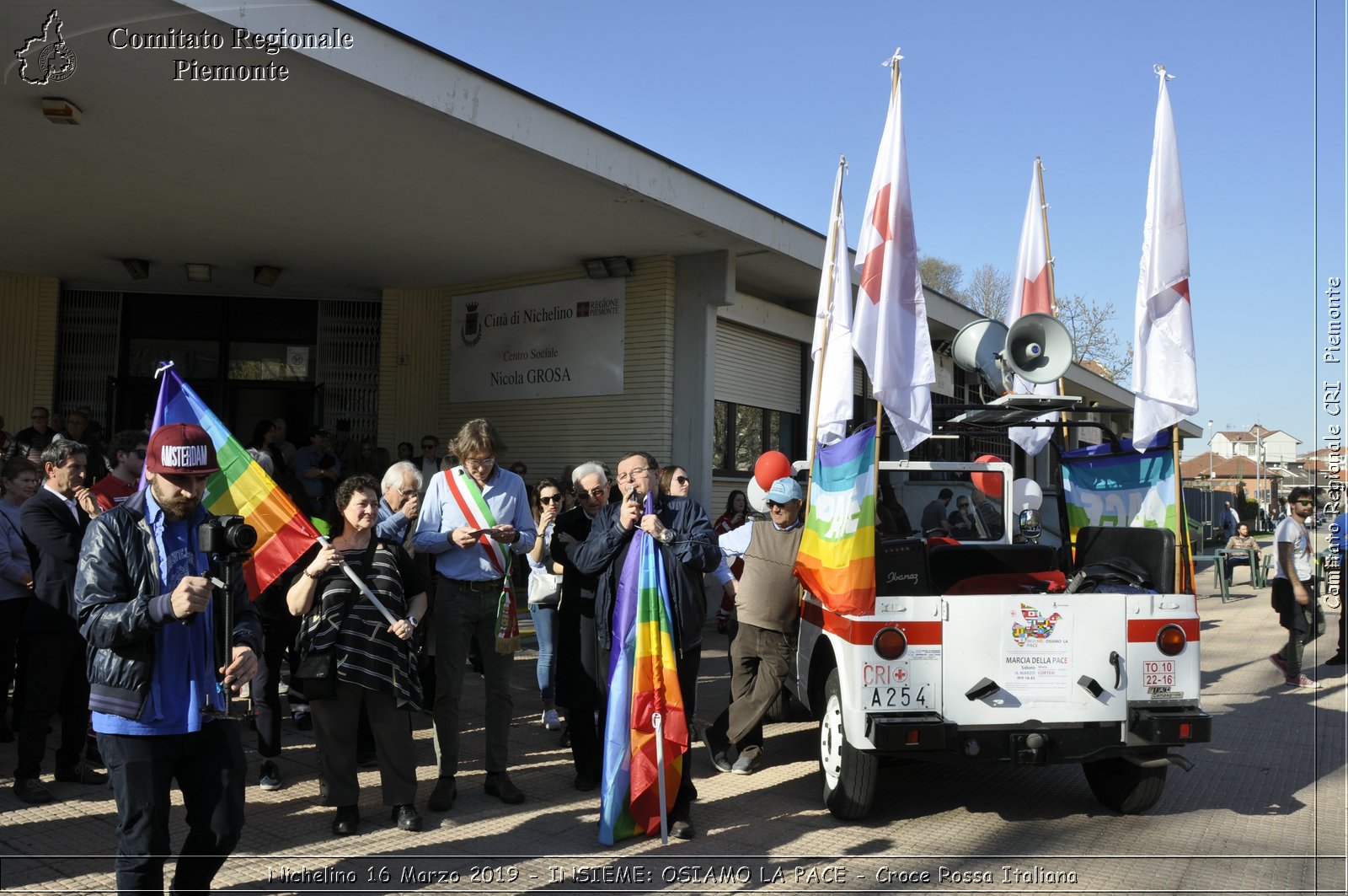 Nichelino 16 Marzo 2019 - INSIEME: OSIAMO LA PACE - Croce Rossa Italiana - Comitato Regionale del Piemonte