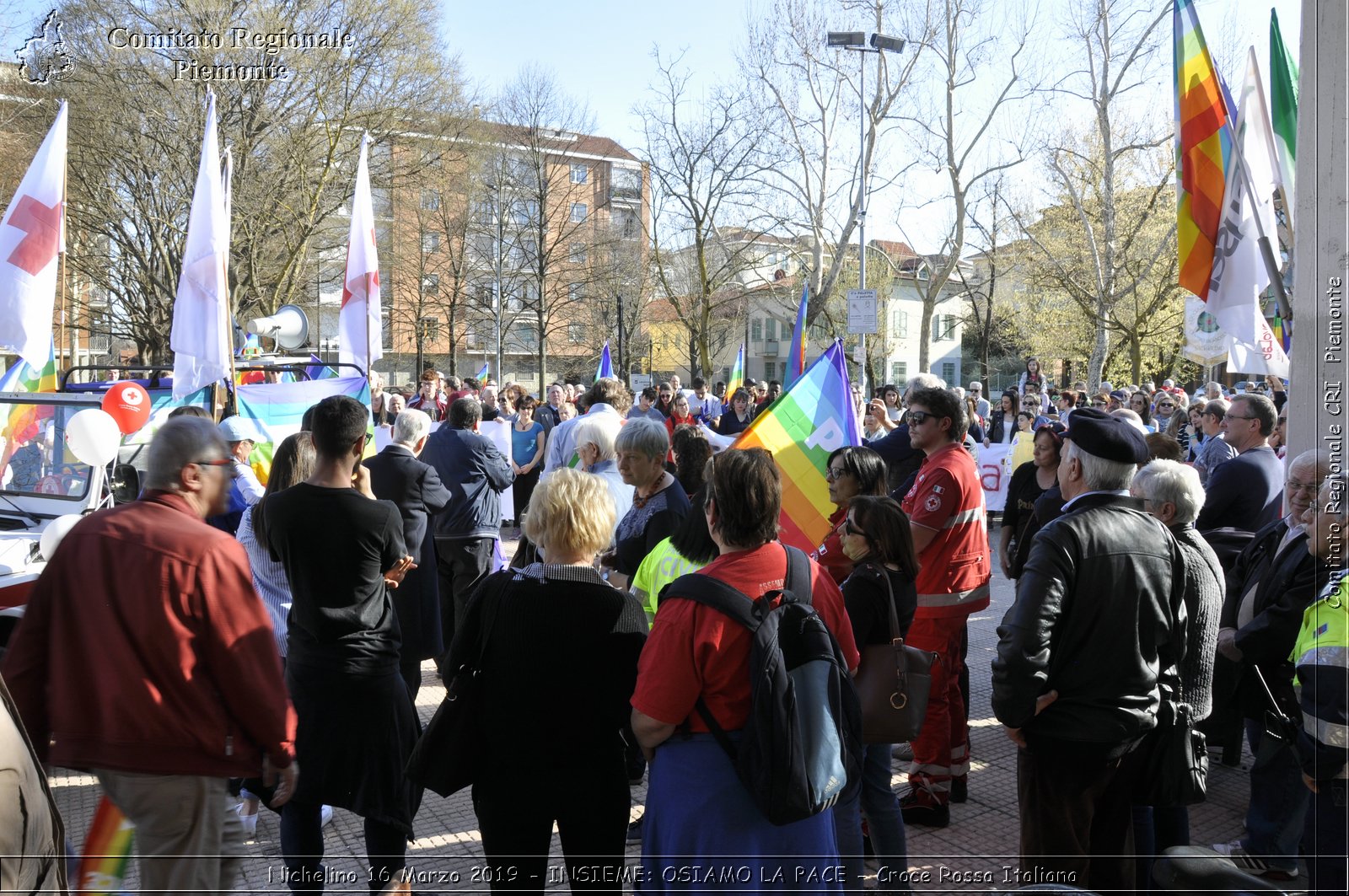 Nichelino 16 Marzo 2019 - INSIEME: OSIAMO LA PACE - Croce Rossa Italiana - Comitato Regionale del Piemonte