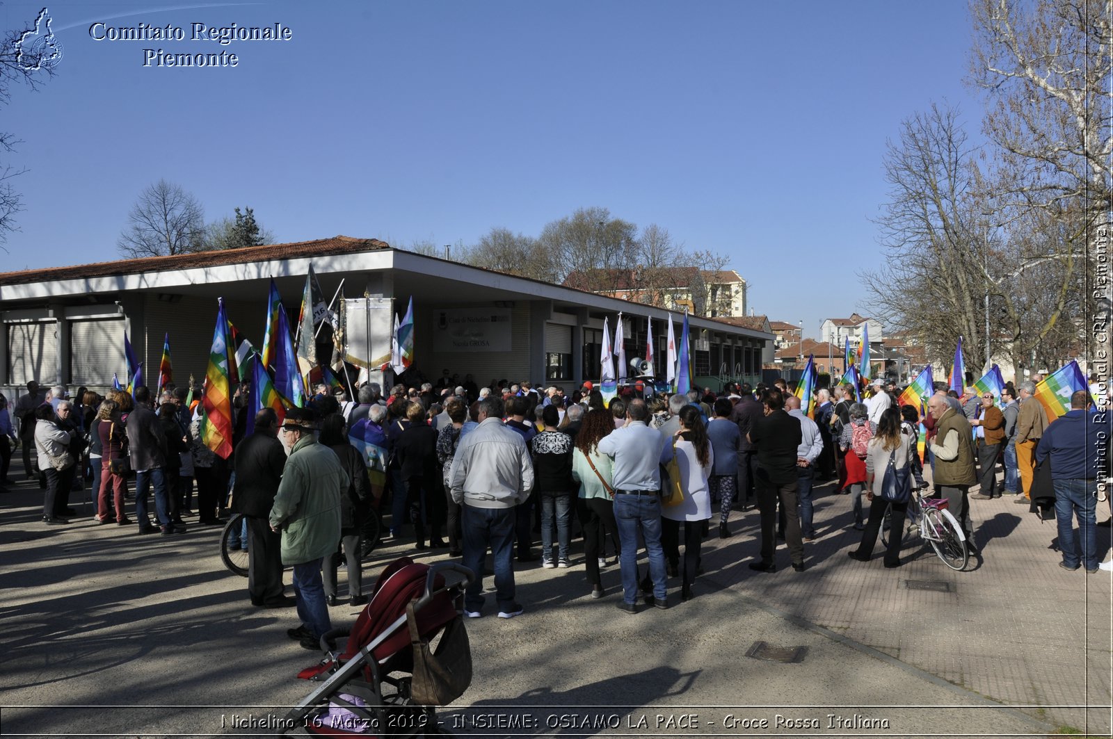 Nichelino 16 Marzo 2019 - INSIEME: OSIAMO LA PACE - Croce Rossa Italiana - Comitato Regionale del Piemonte