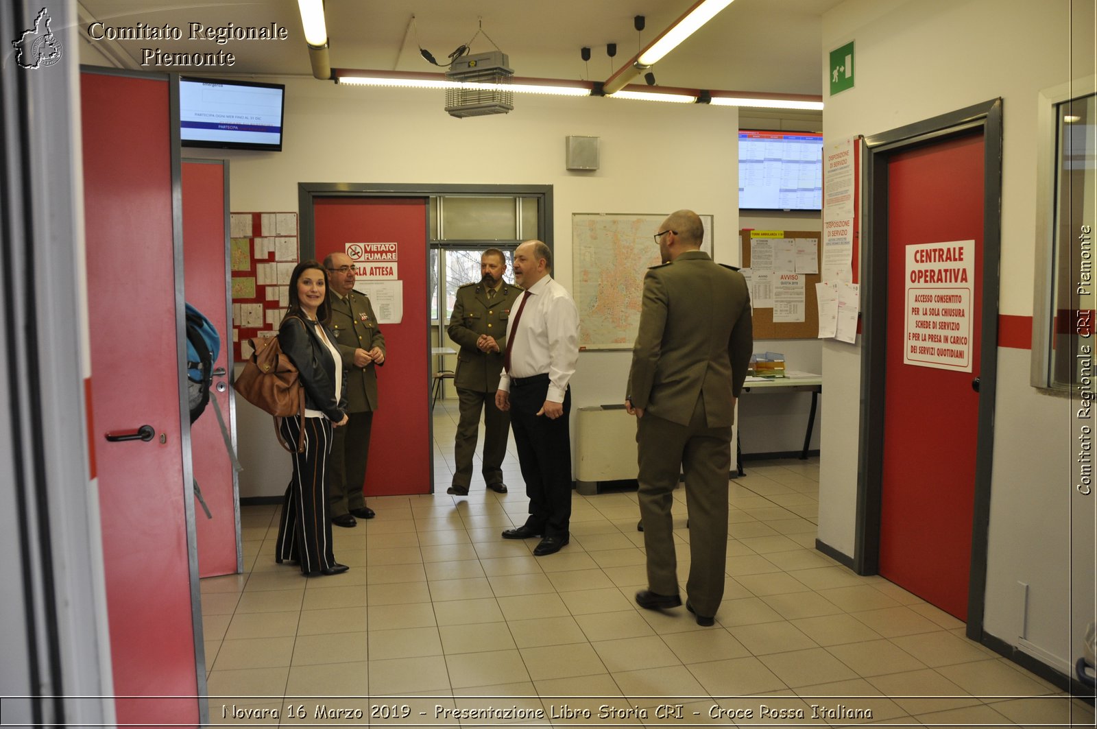 Novara 16 Marzo 2019 - Presentazione Libro Storia CRI - Croce Rossa Italiana - Comitato Regionale del Piemonte