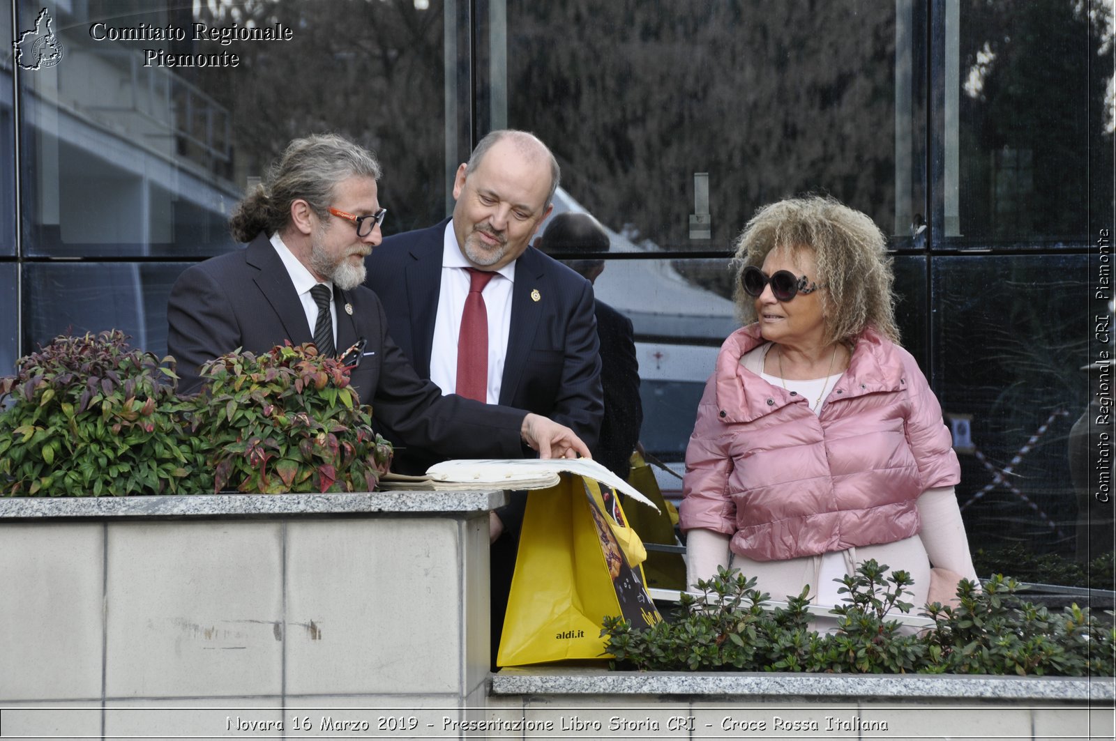 Novara 16 Marzo 2019 - Presentazione Libro Storia CRI - Croce Rossa Italiana - Comitato Regionale del Piemonte