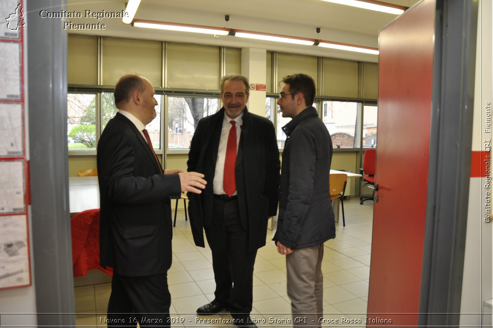 Novara 16 Marzo 2019 - Presentazione Libro Storia CRI - Croce Rossa Italiana - Comitato Regionale del Piemonte