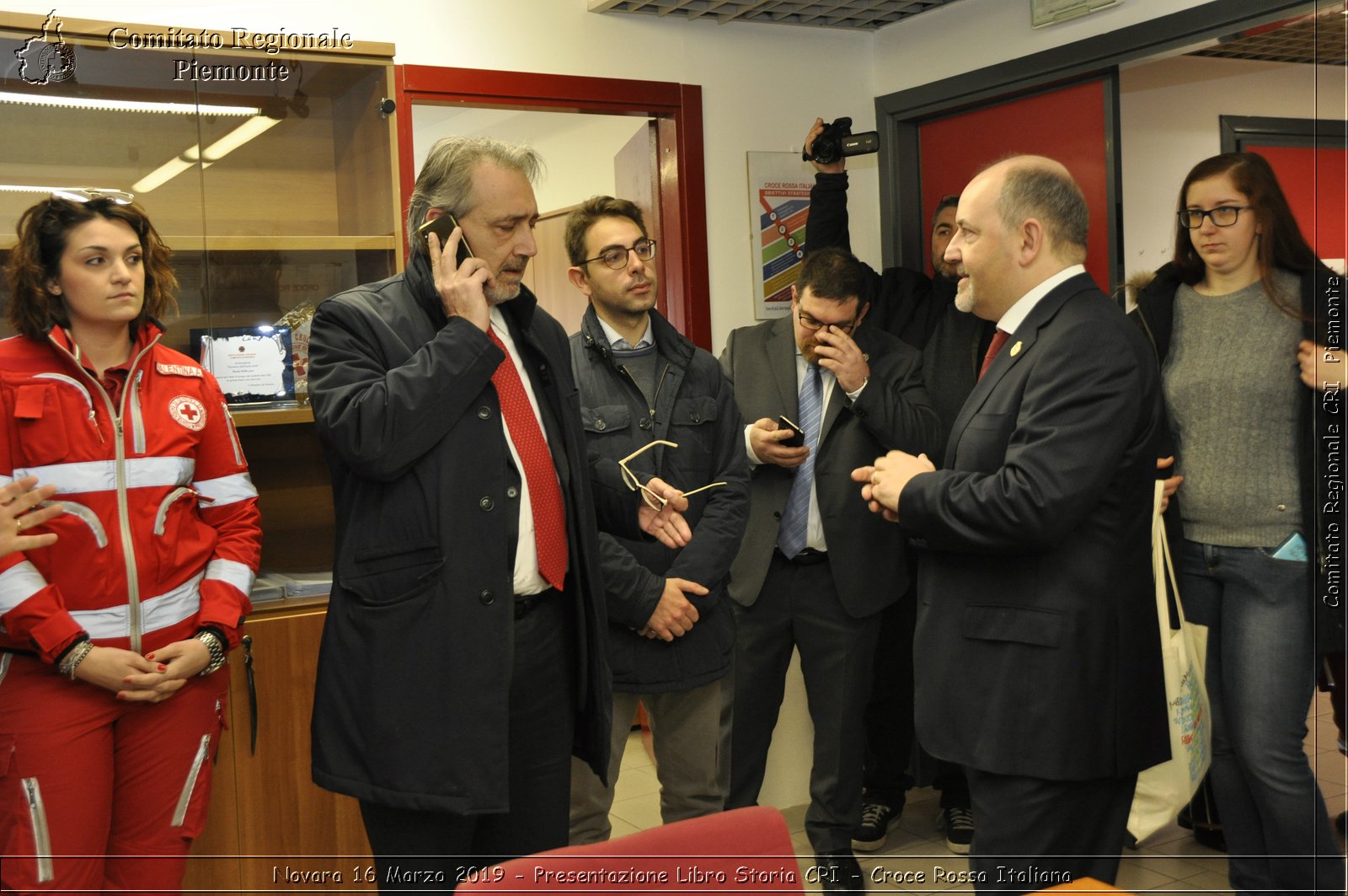 Novara 16 Marzo 2019 - Presentazione Libro Storia CRI - Croce Rossa Italiana - Comitato Regionale del Piemonte