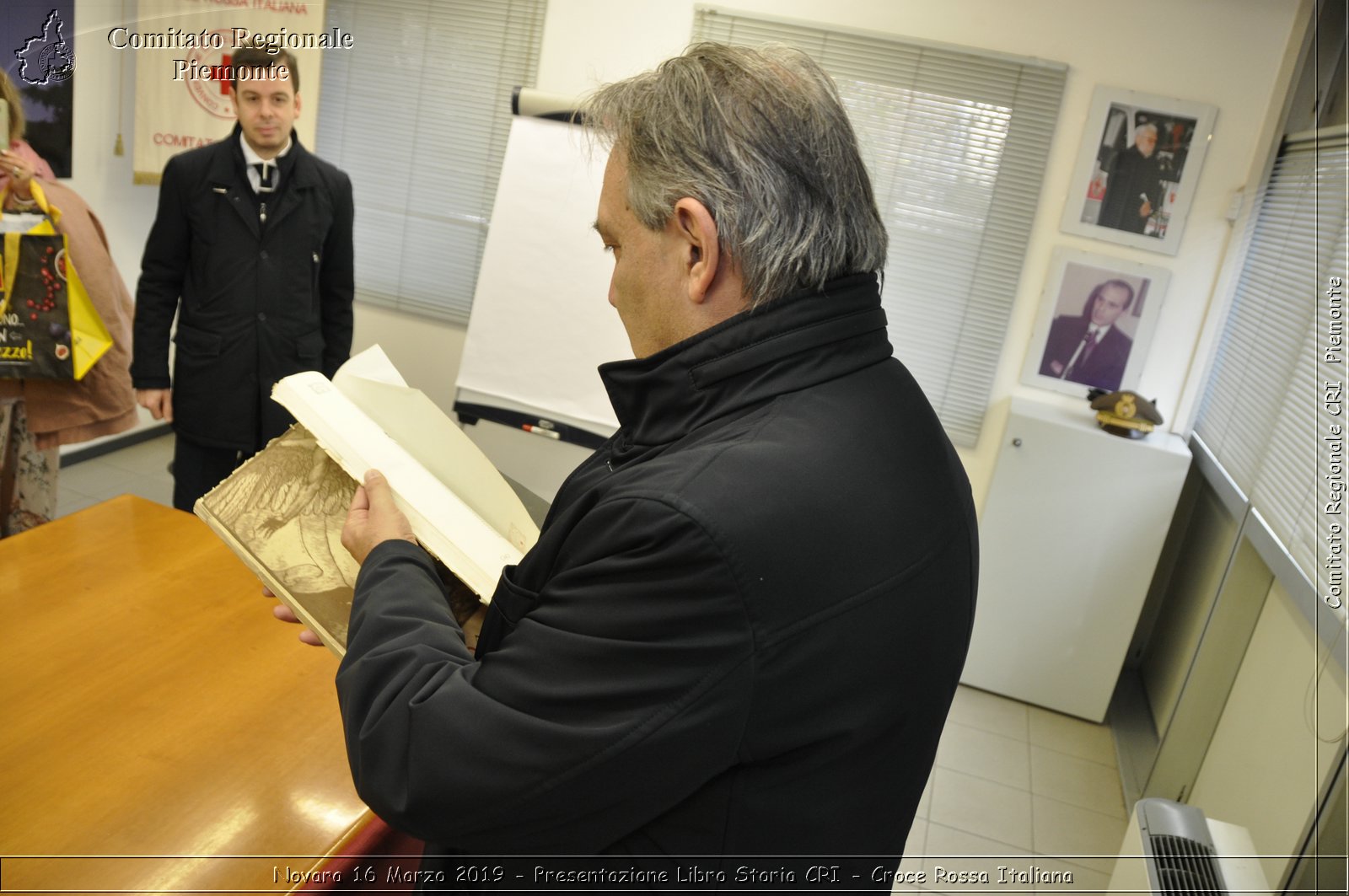 Novara 16 Marzo 2019 - Presentazione Libro Storia CRI - Croce Rossa Italiana - Comitato Regionale del Piemonte