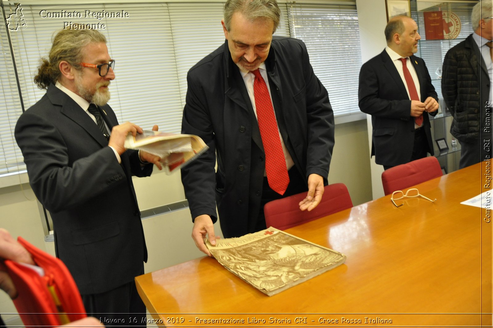 Novara 16 Marzo 2019 - Presentazione Libro Storia CRI - Croce Rossa Italiana - Comitato Regionale del Piemonte