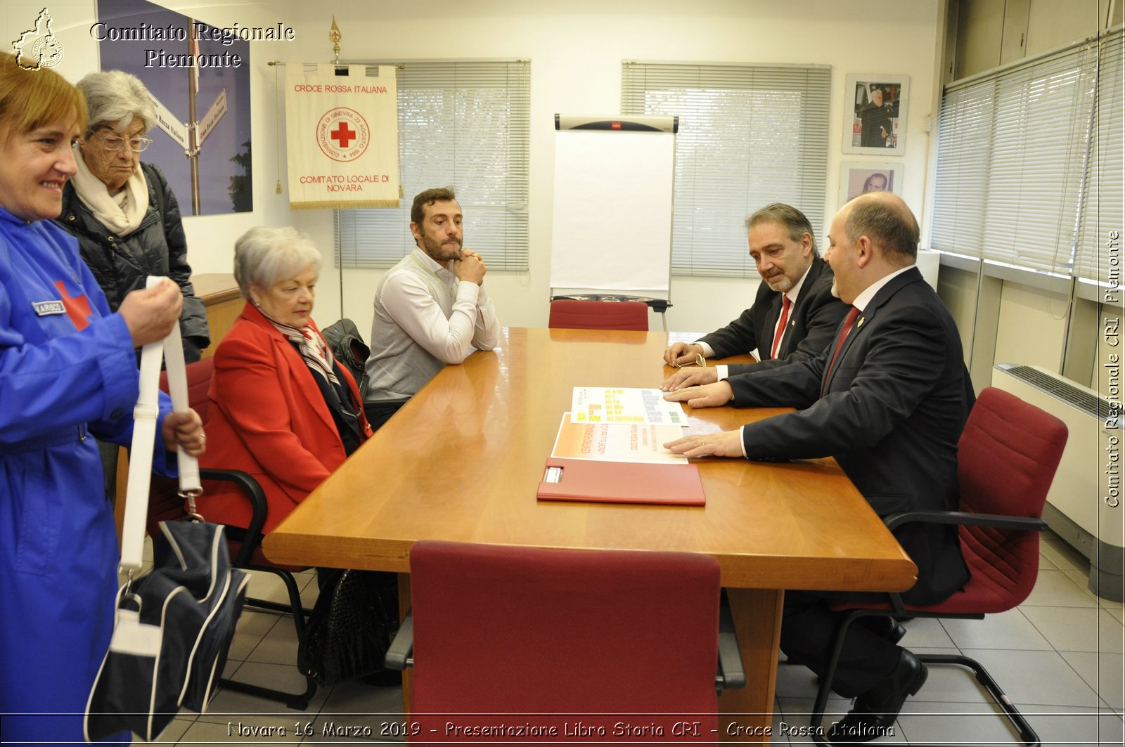 Novara 16 Marzo 2019 - Presentazione Libro Storia CRI - Croce Rossa Italiana - Comitato Regionale del Piemonte