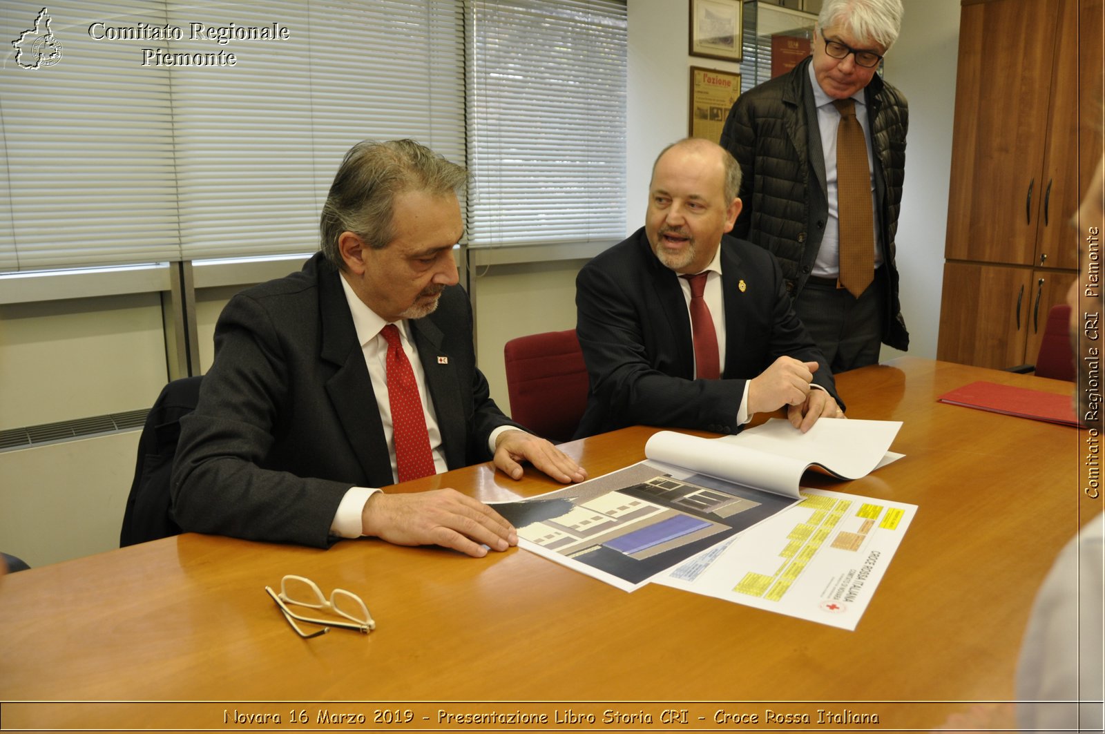 Novara 16 Marzo 2019 - Presentazione Libro Storia CRI - Croce Rossa Italiana - Comitato Regionale del Piemonte