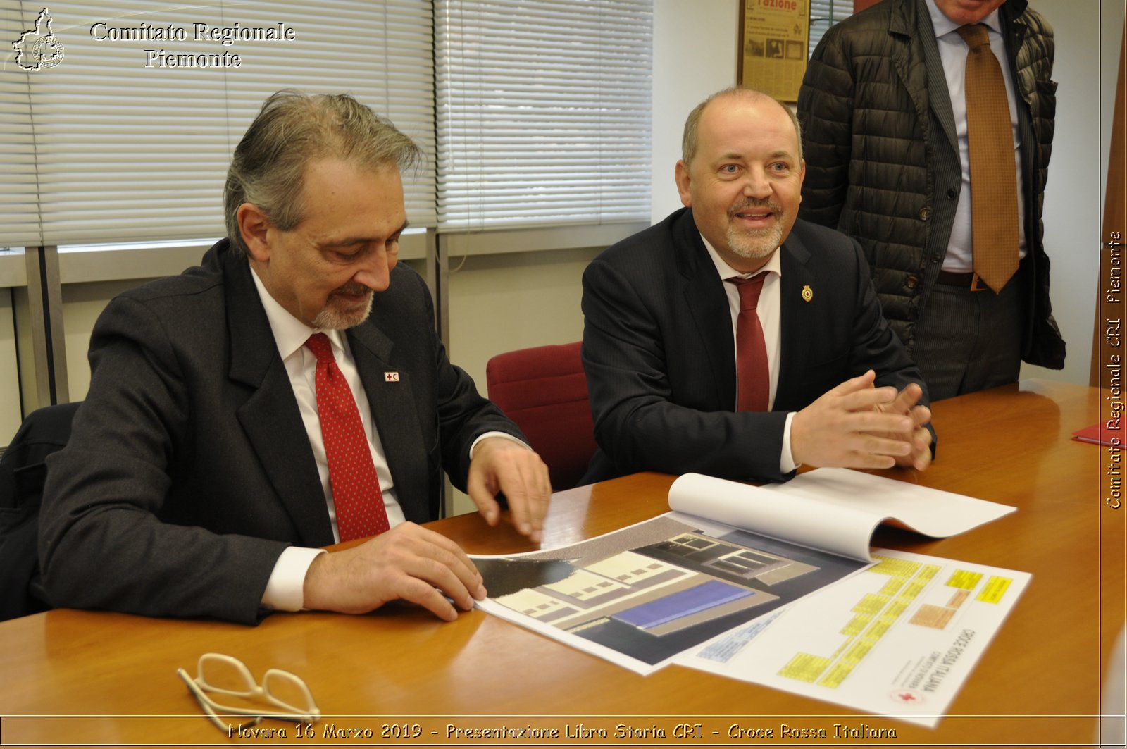 Novara 16 Marzo 2019 - Presentazione Libro Storia CRI - Croce Rossa Italiana - Comitato Regionale del Piemonte