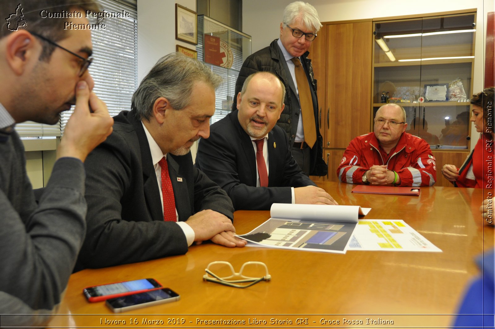 Novara 16 Marzo 2019 - Presentazione Libro Storia CRI - Croce Rossa Italiana - Comitato Regionale del Piemonte