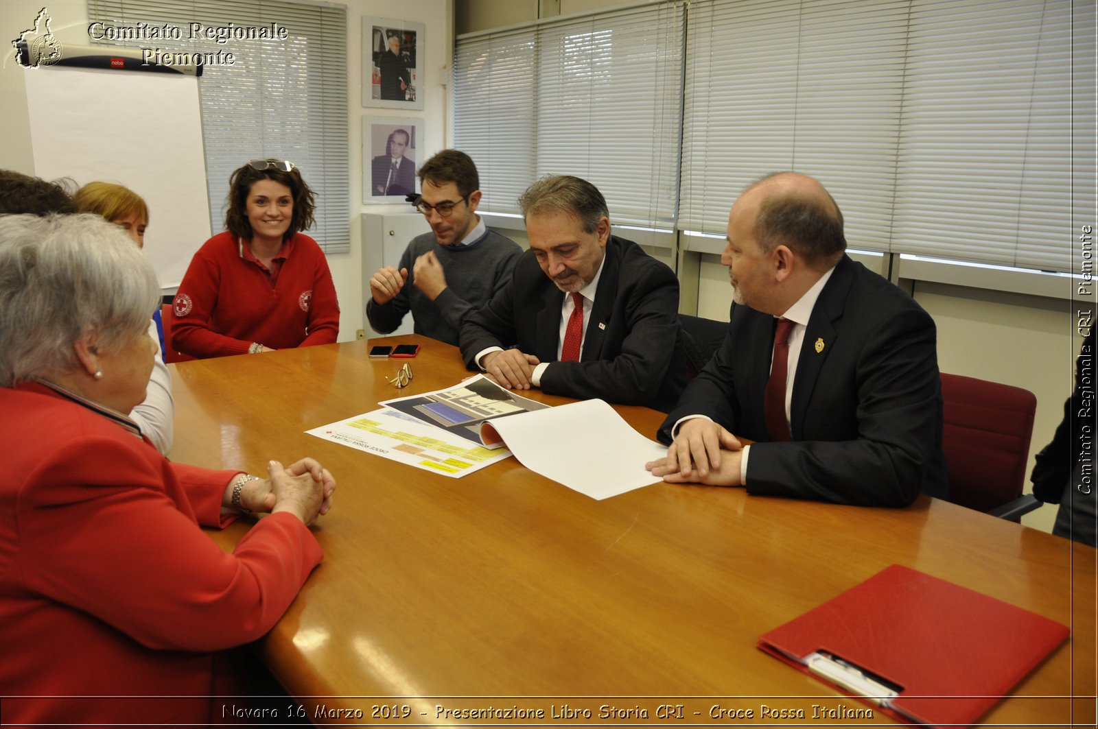 Novara 16 Marzo 2019 - Presentazione Libro Storia CRI - Croce Rossa Italiana - Comitato Regionale del Piemonte