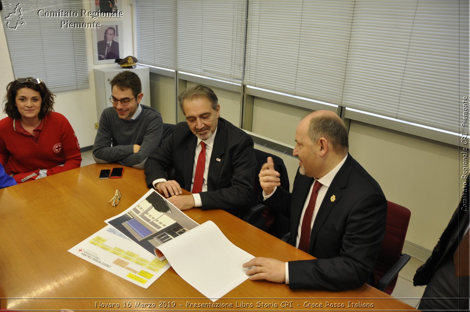 Novara 16 Marzo 2019 - Presentazione Libro Storia CRI - Croce Rossa Italiana - Comitato Regionale del Piemonte