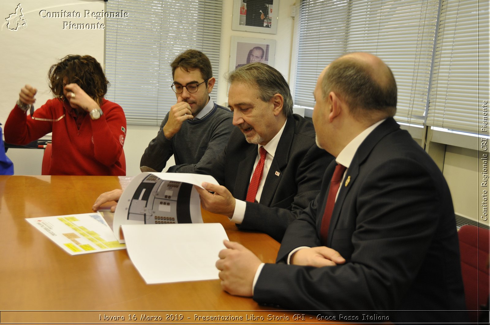 Novara 16 Marzo 2019 - Presentazione Libro Storia CRI - Croce Rossa Italiana - Comitato Regionale del Piemonte