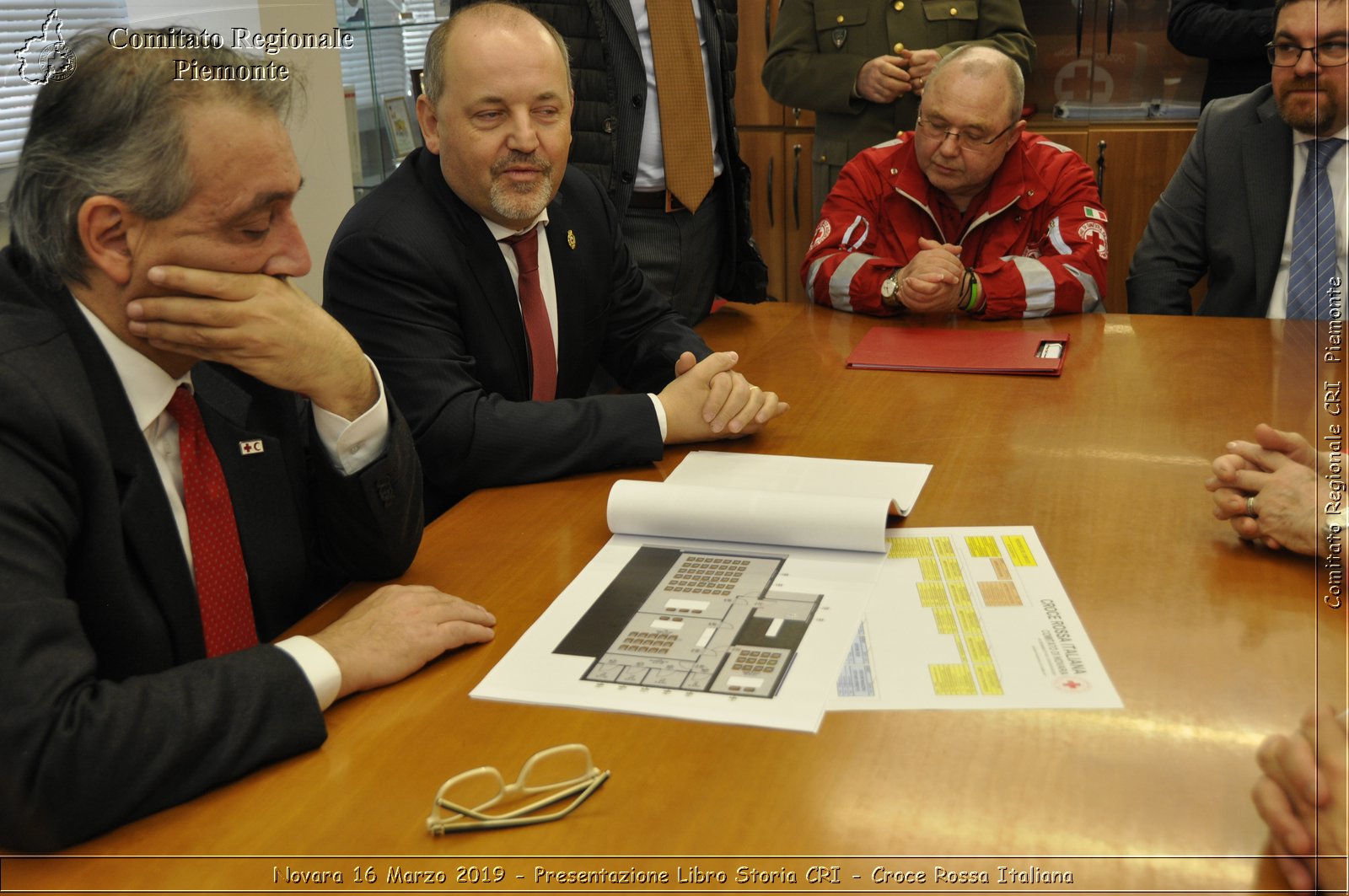 Novara 16 Marzo 2019 - Presentazione Libro Storia CRI - Croce Rossa Italiana - Comitato Regionale del Piemonte