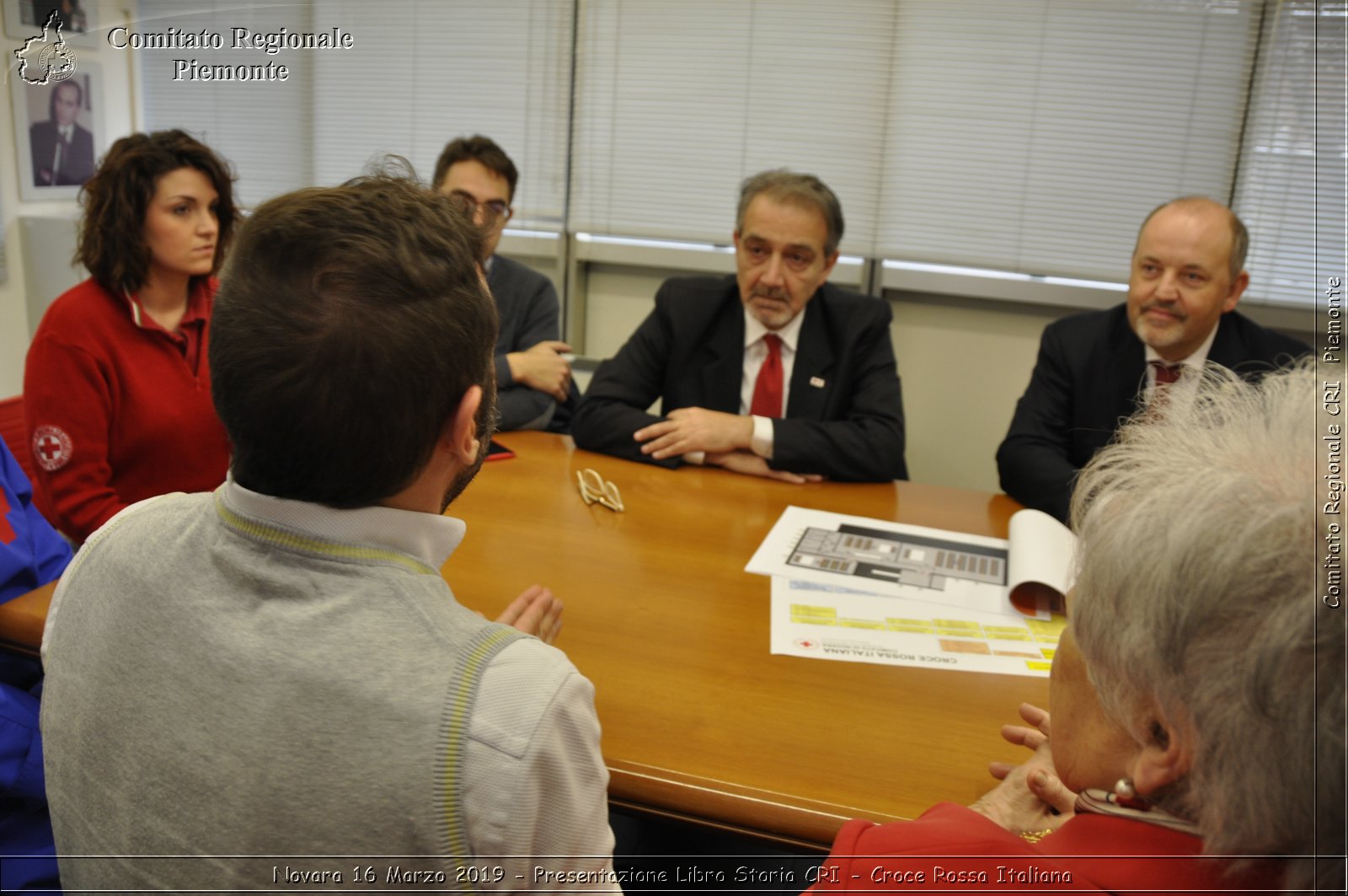 Novara 16 Marzo 2019 - Presentazione Libro Storia CRI - Croce Rossa Italiana - Comitato Regionale del Piemonte