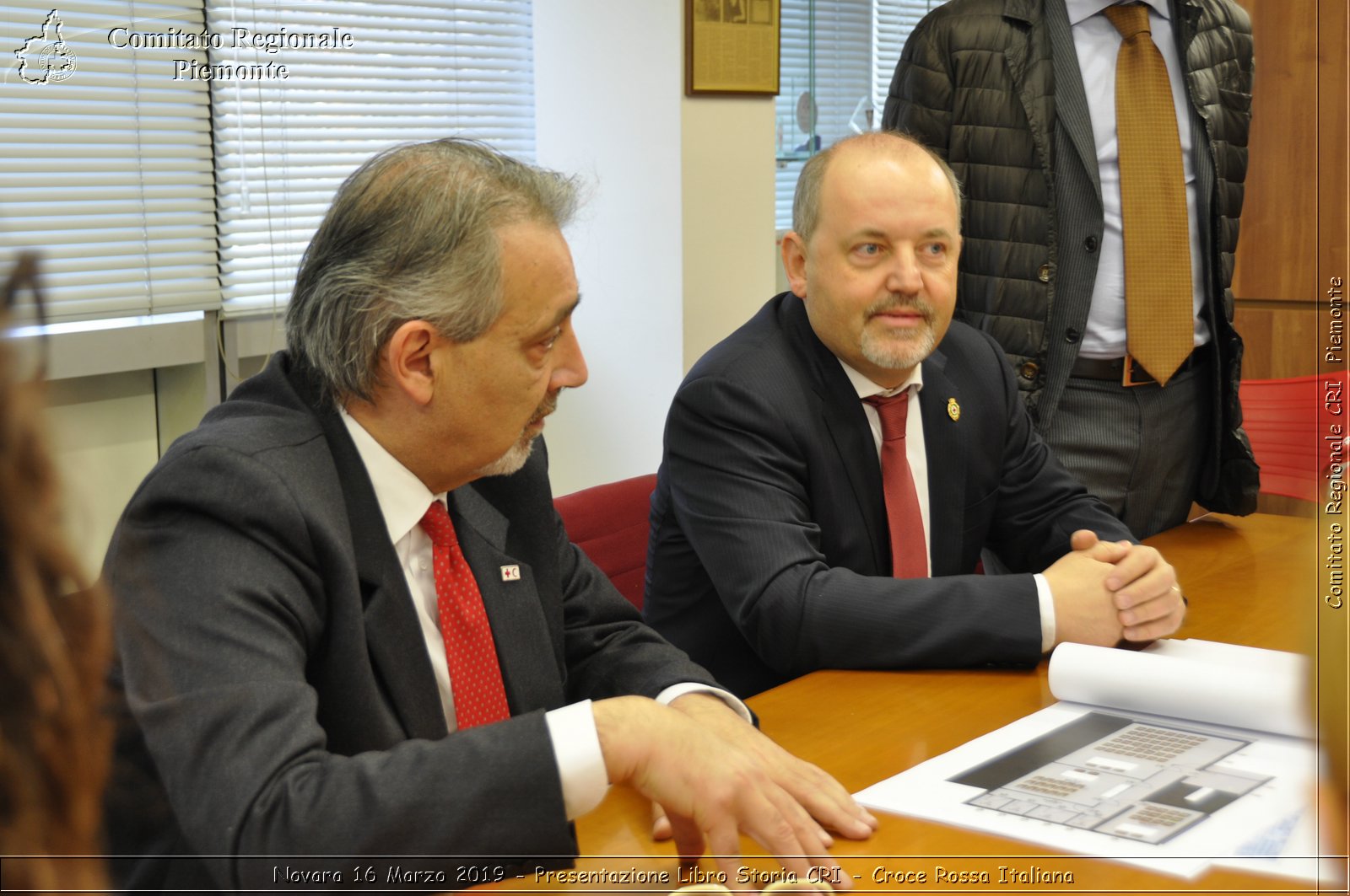 Novara 16 Marzo 2019 - Presentazione Libro Storia CRI - Croce Rossa Italiana - Comitato Regionale del Piemonte