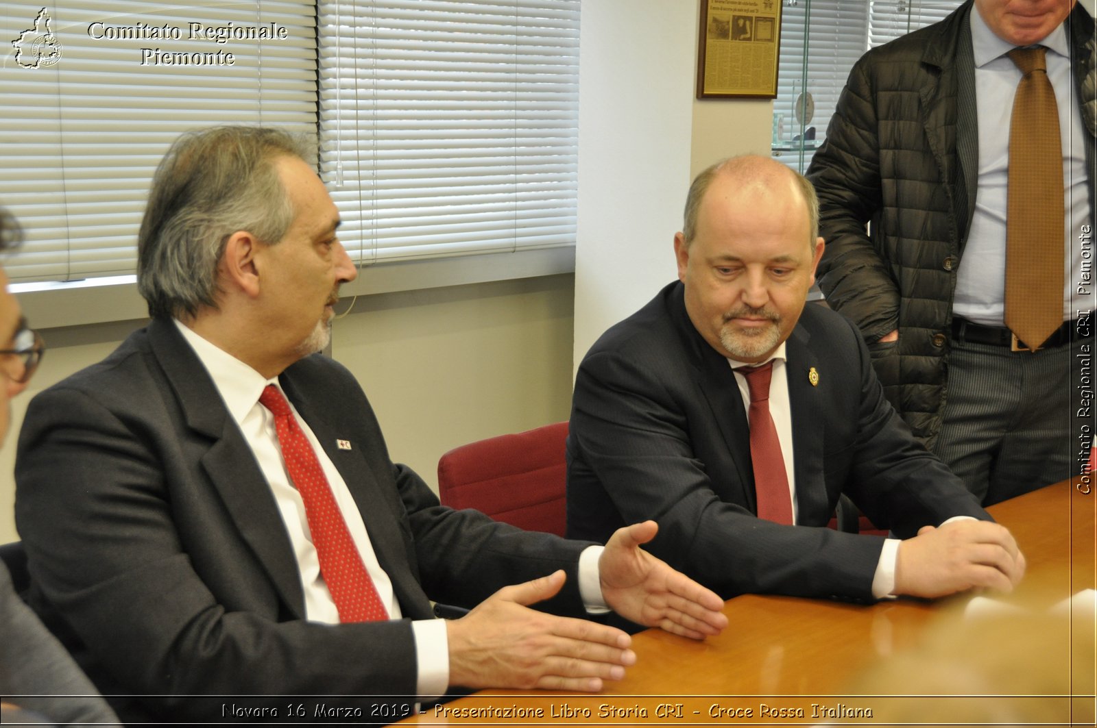 Novara 16 Marzo 2019 - Presentazione Libro Storia CRI - Croce Rossa Italiana - Comitato Regionale del Piemonte