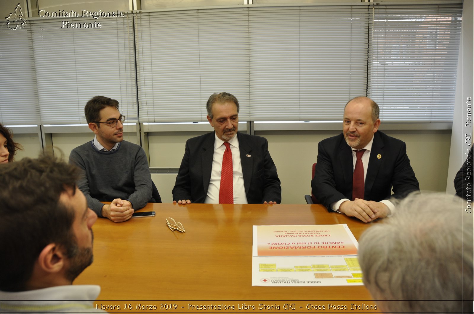 Novara 16 Marzo 2019 - Presentazione Libro Storia CRI - Croce Rossa Italiana - Comitato Regionale del Piemonte