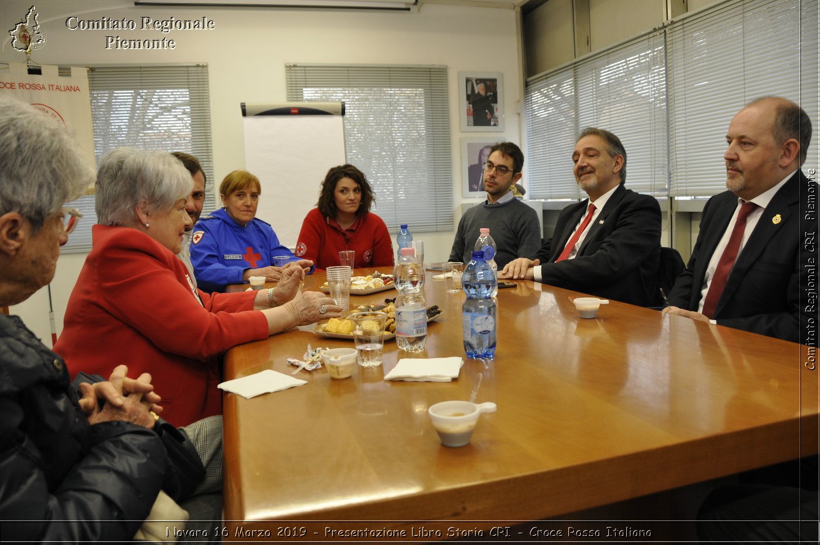 Novara 16 Marzo 2019 - Presentazione Libro Storia CRI - Croce Rossa Italiana - Comitato Regionale del Piemonte