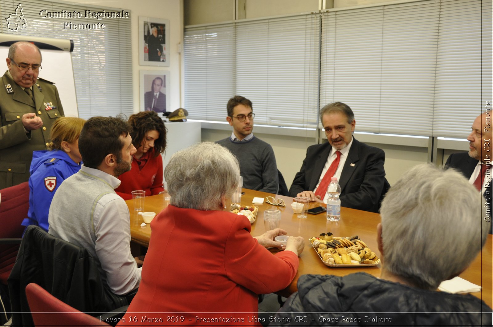 Novara 16 Marzo 2019 - Presentazione Libro Storia CRI - Croce Rossa Italiana - Comitato Regionale del Piemonte