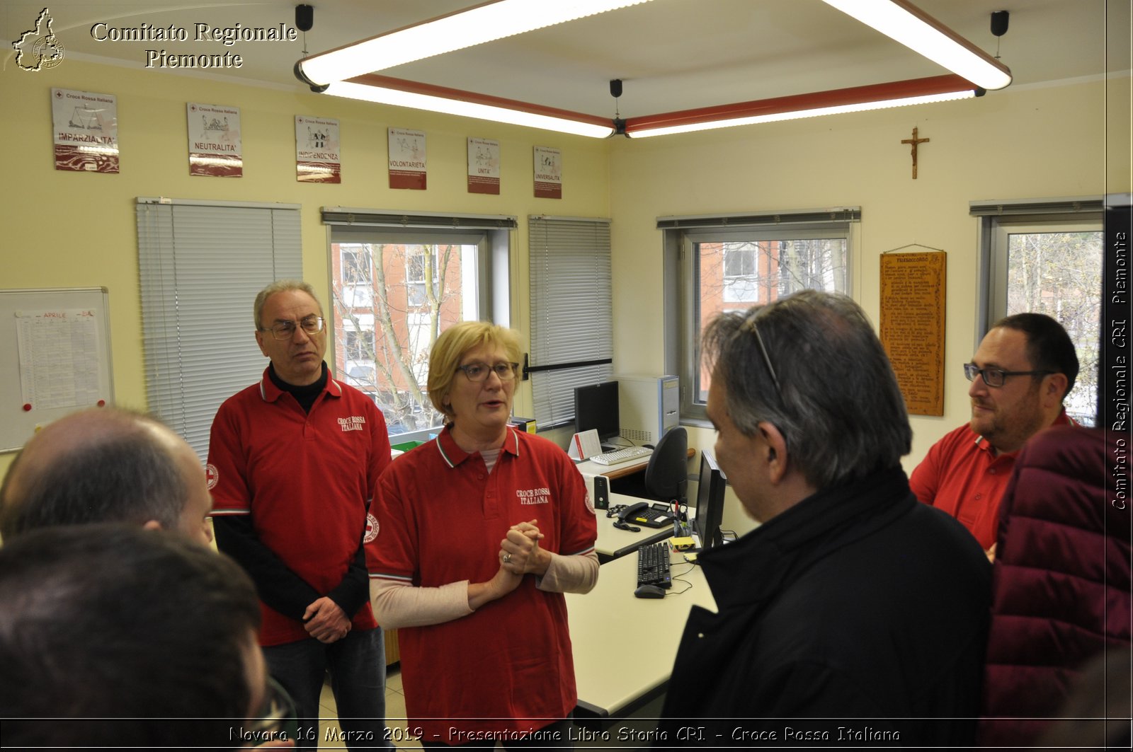 Novara 16 Marzo 2019 - Presentazione Libro Storia CRI - Croce Rossa Italiana - Comitato Regionale del Piemonte