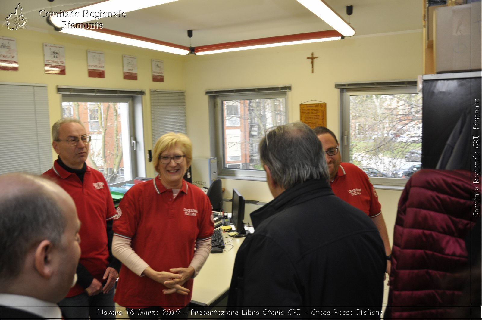 Novara 16 Marzo 2019 - Presentazione Libro Storia CRI - Croce Rossa Italiana - Comitato Regionale del Piemonte