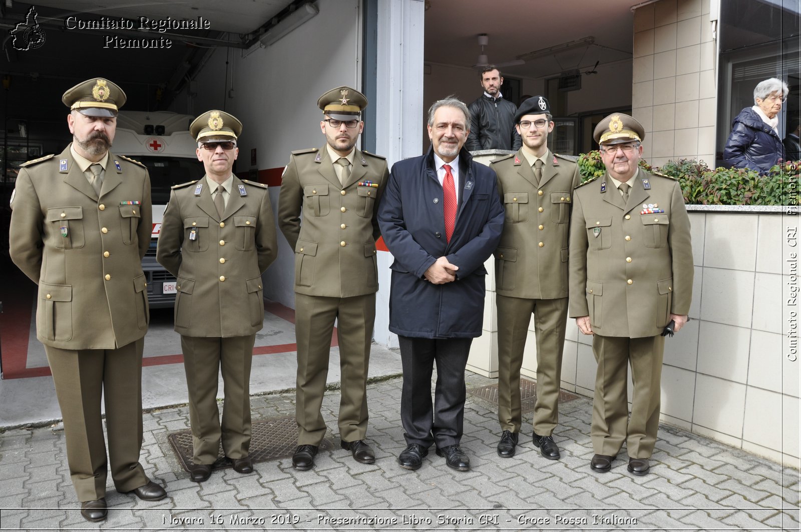 Novara 16 Marzo 2019 - Presentazione Libro Storia CRI - Croce Rossa Italiana - Comitato Regionale del Piemonte